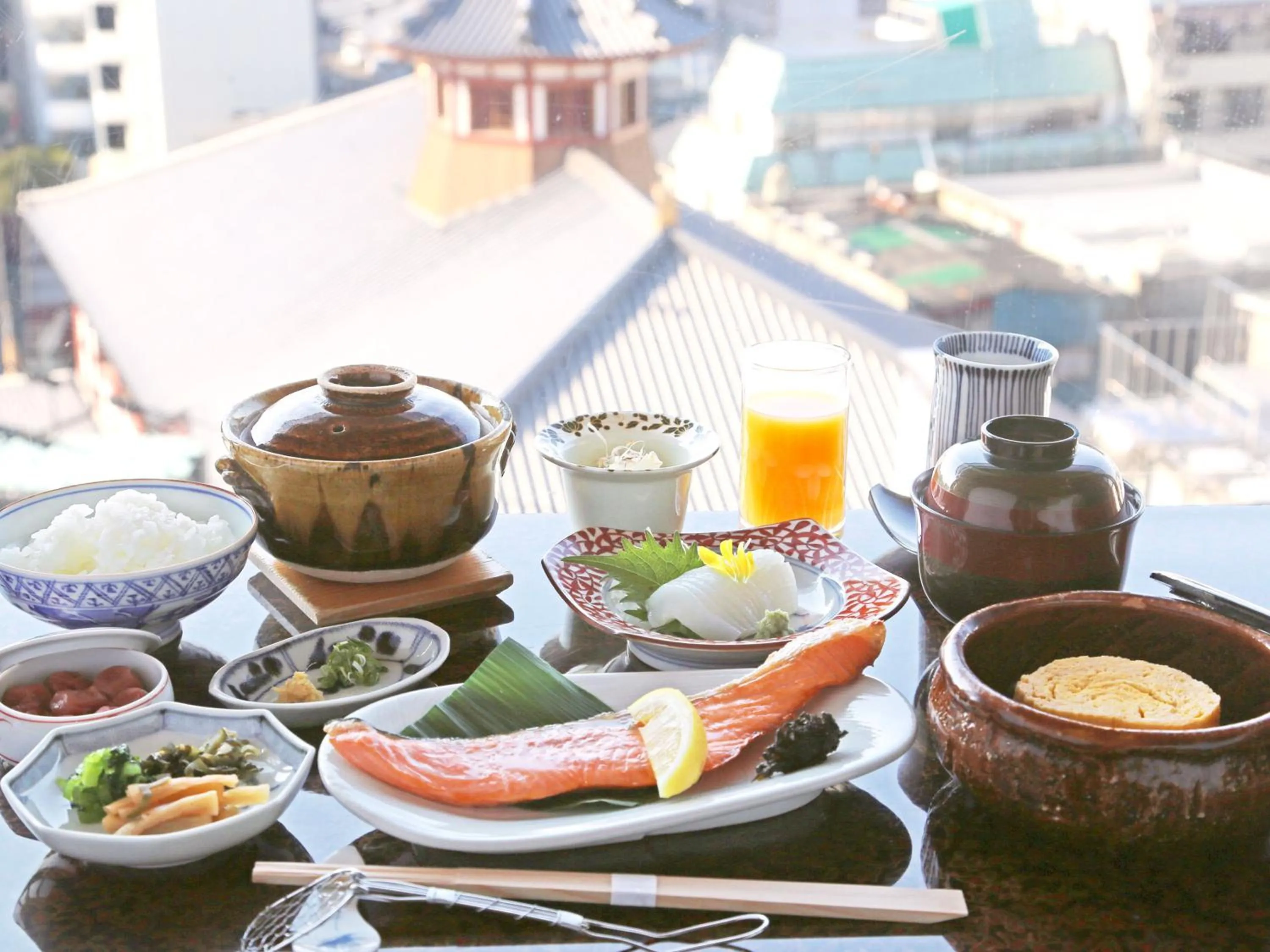 Food and drinks in Yamatoya Besso