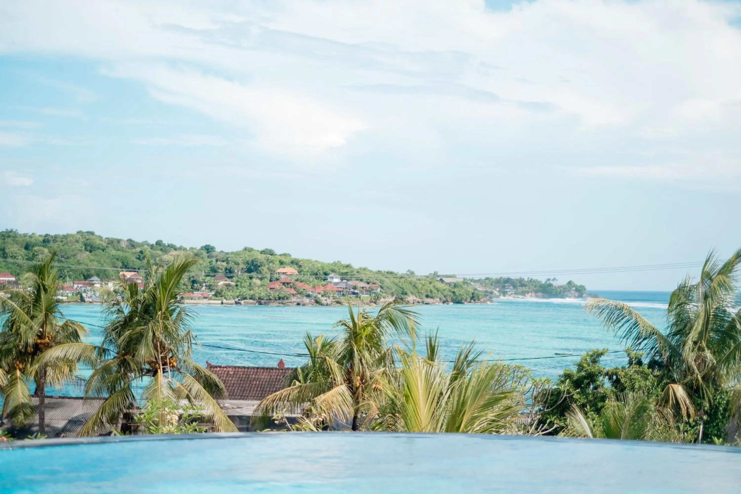 Sea view in Tawe Ocean Blue Villa Lembongan