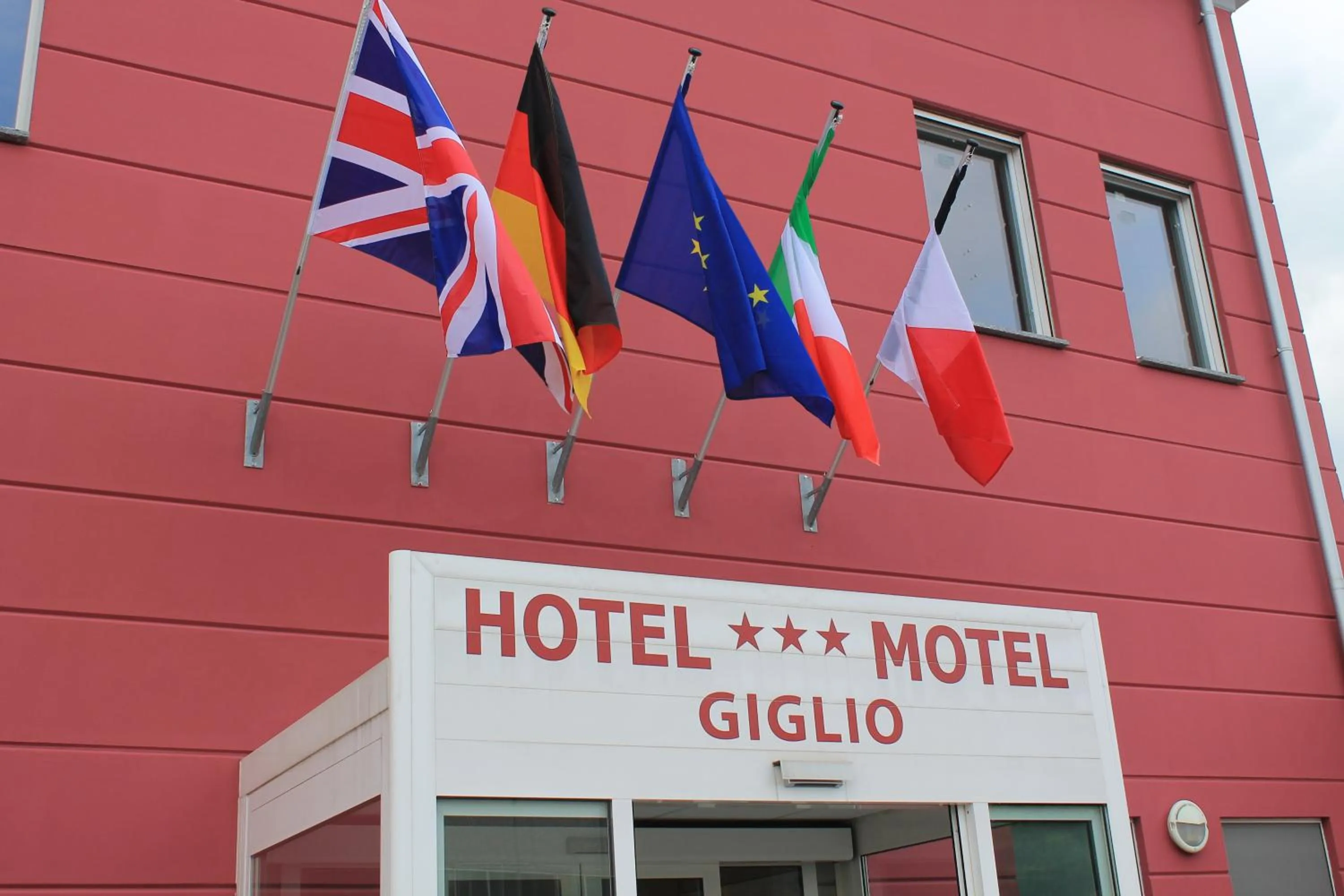 Property logo or sign in Hotel Motel Giglio