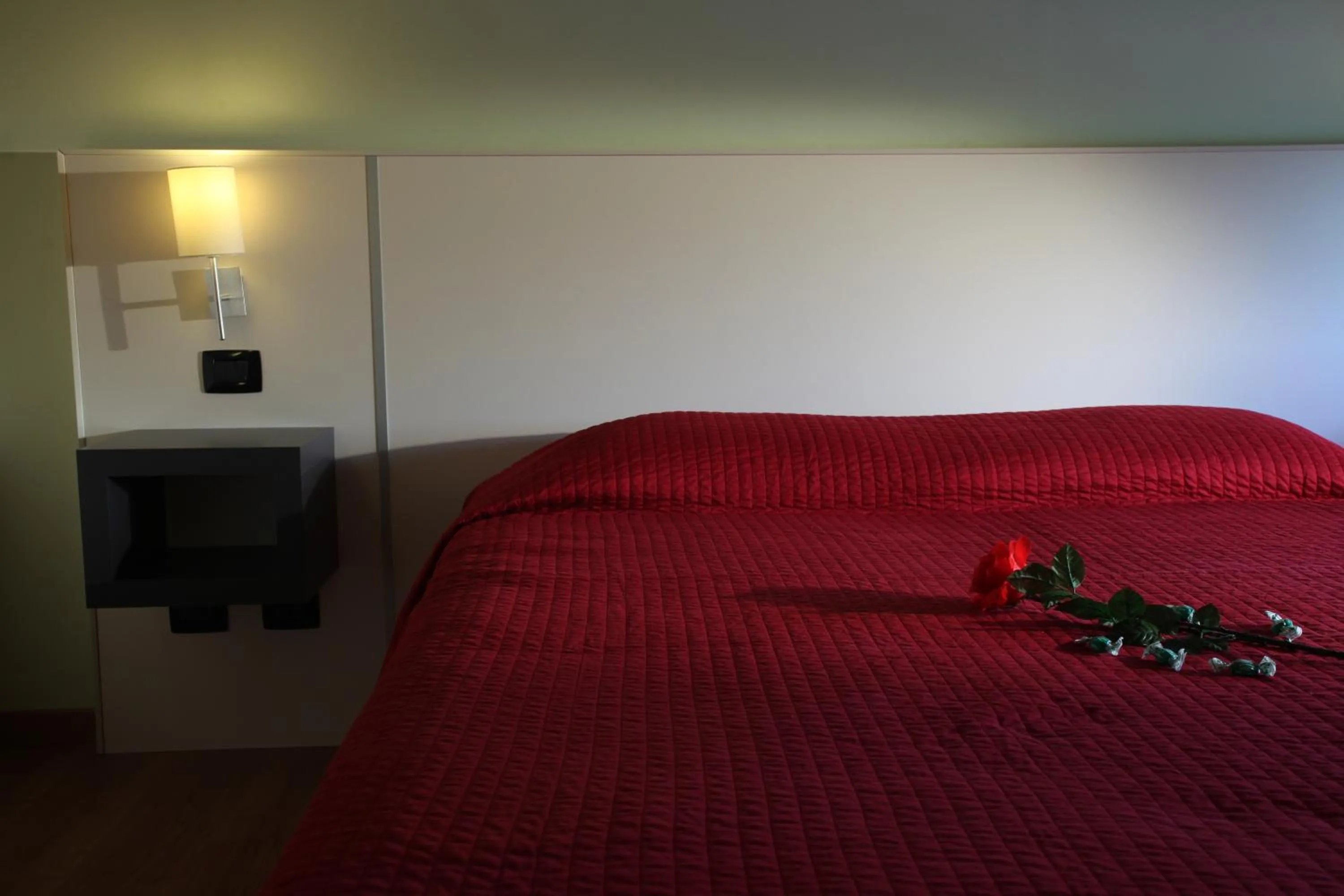 Bedroom, Bed in Hotel Motel Giglio