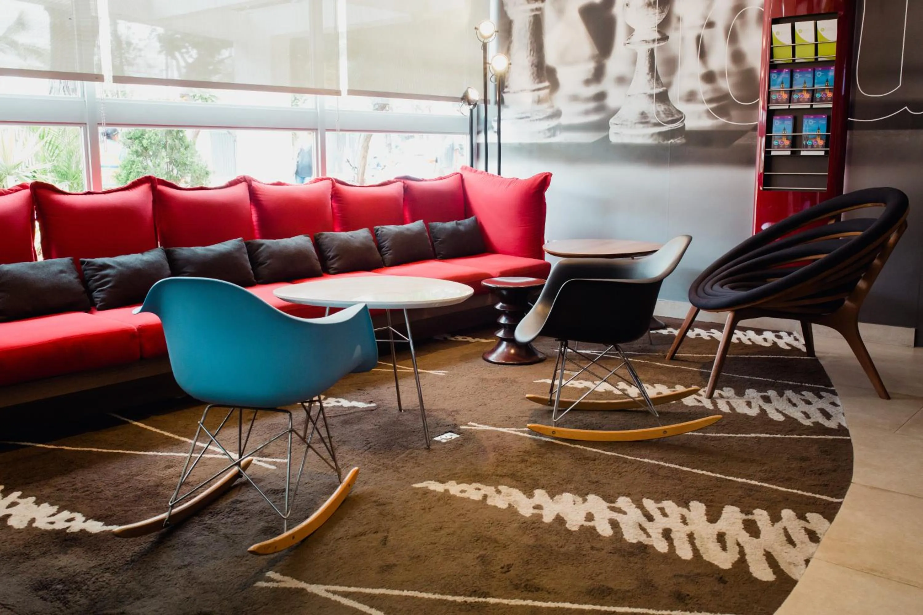 Living room in ibis Lima Larco Miraflores