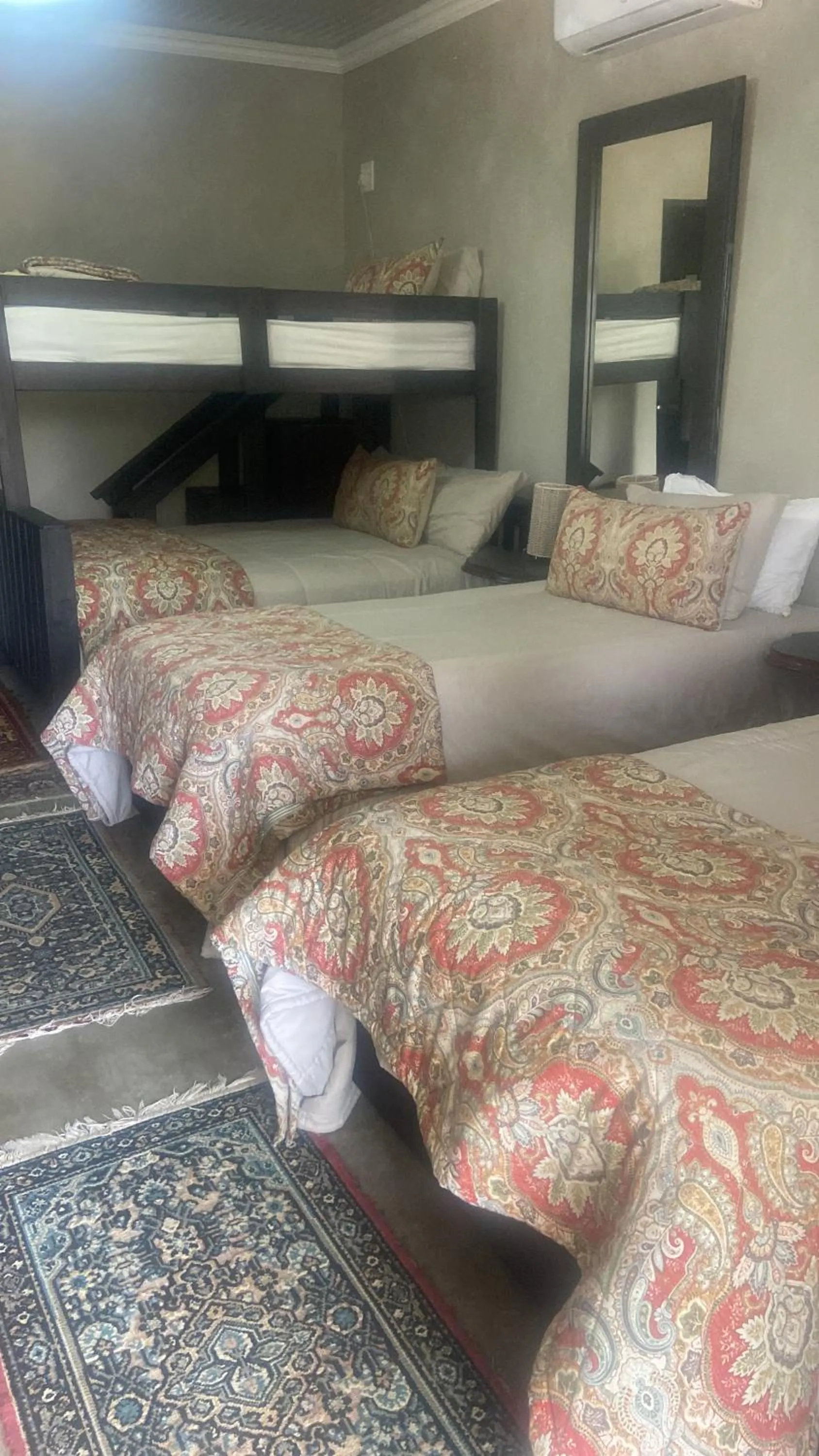 Bed in Aloe Guesthouse Klerksdorp