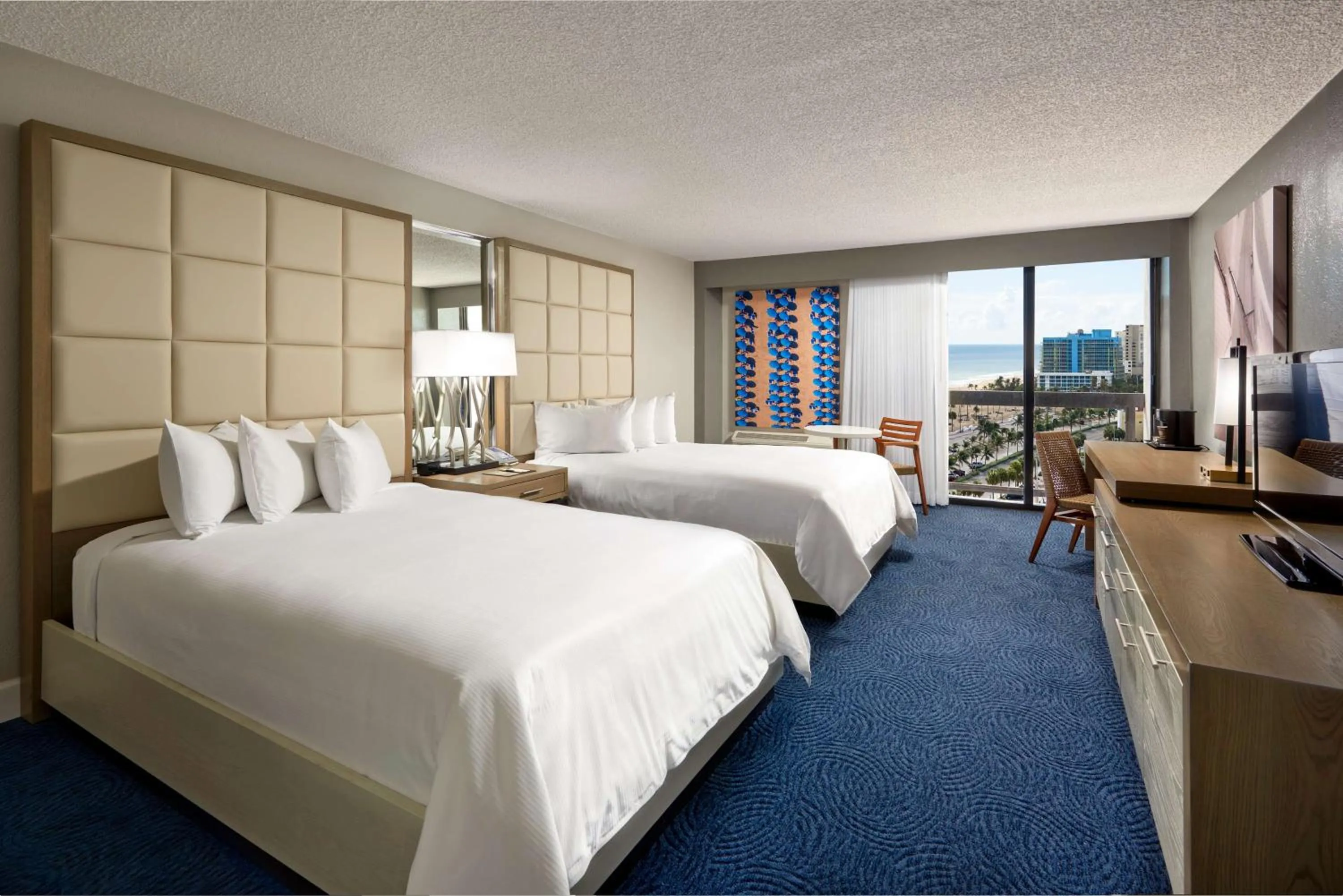 Bedroom, Bed in Bahia Mar Fort Lauderdale Beach - DoubleTree by Hilton