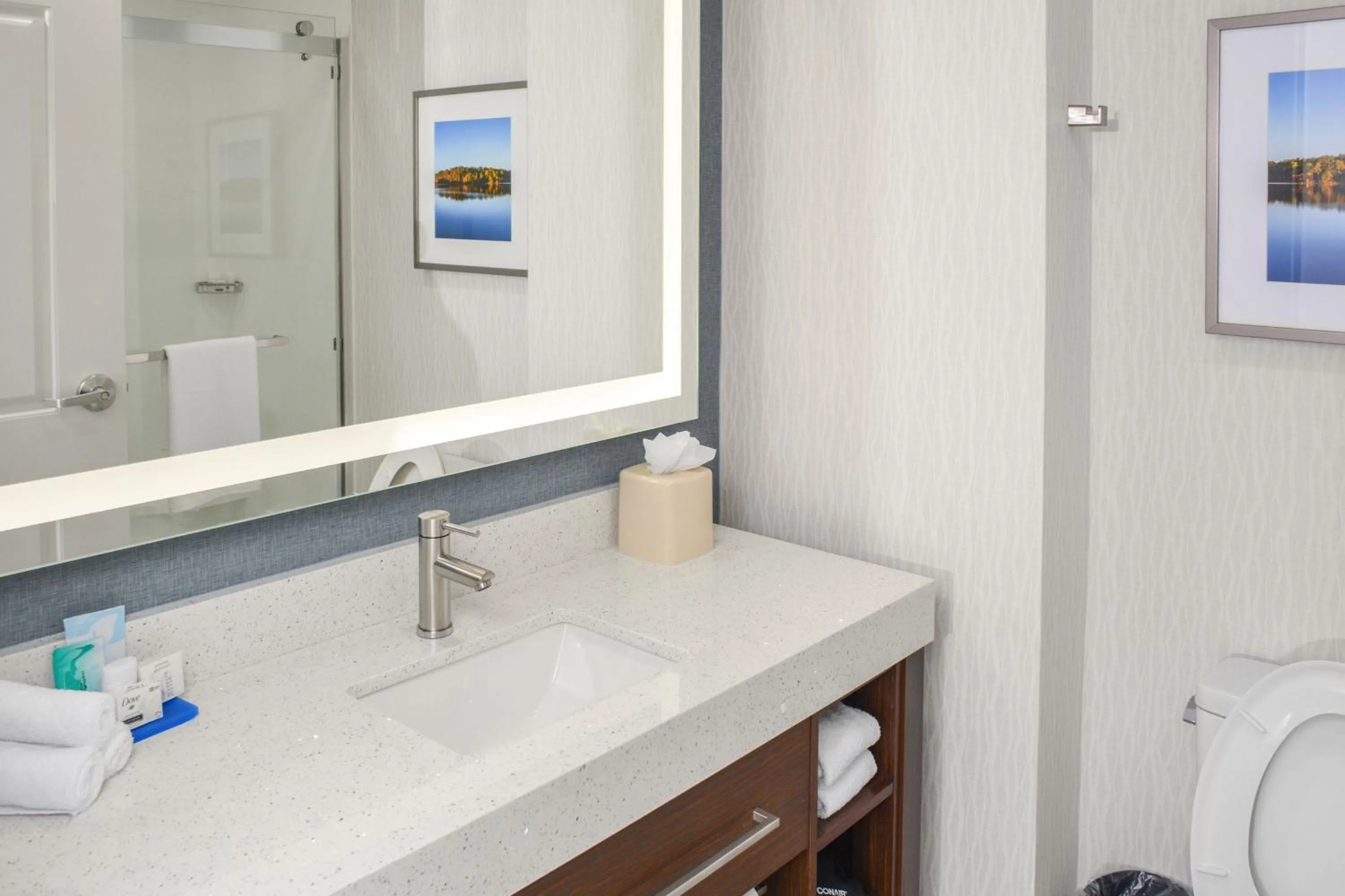 Bathroom in Four Points by Sheraton Fayetteville Fort Bragg