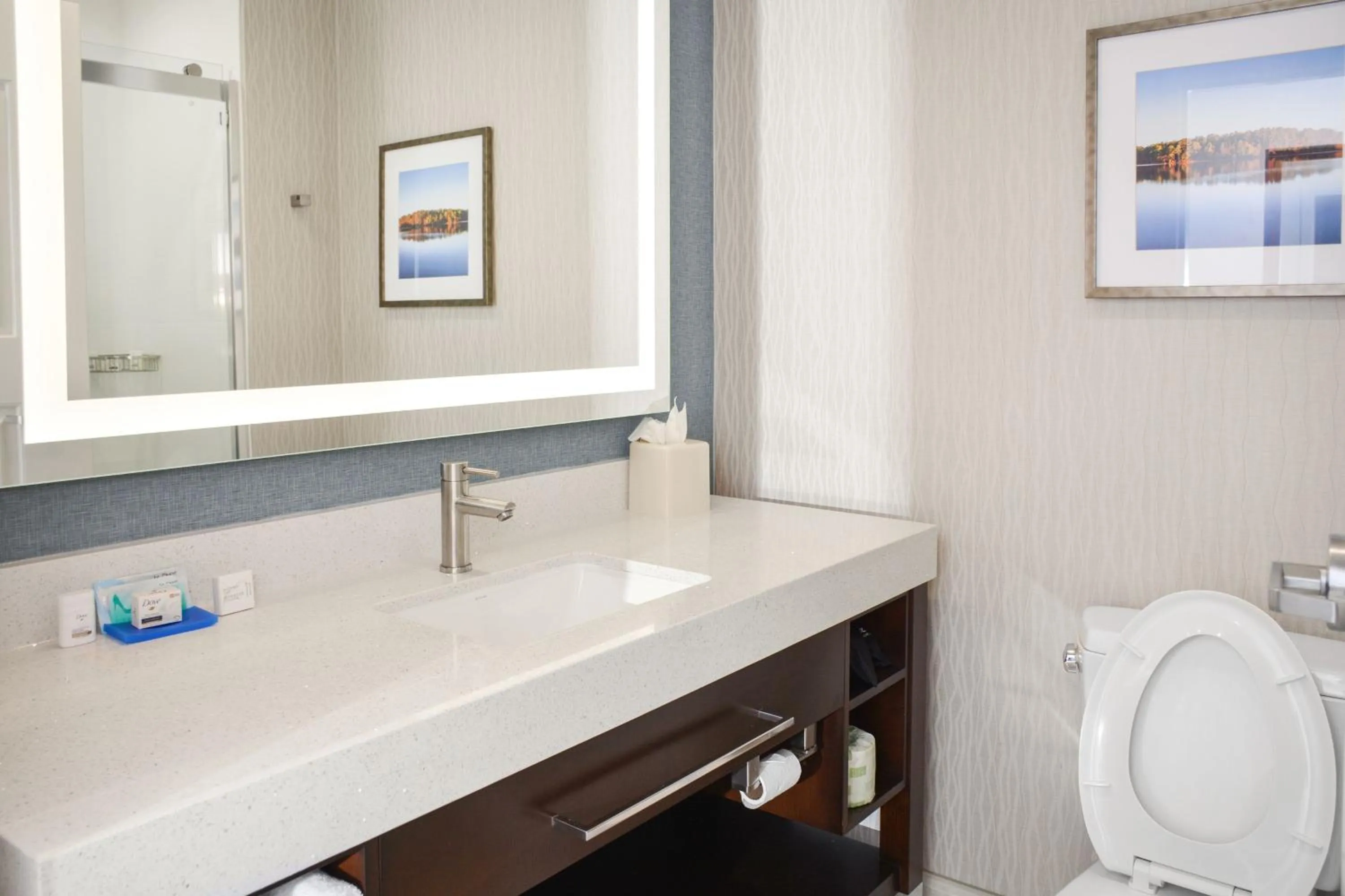 Bathroom in Four Points by Sheraton Fayetteville Fort Bragg