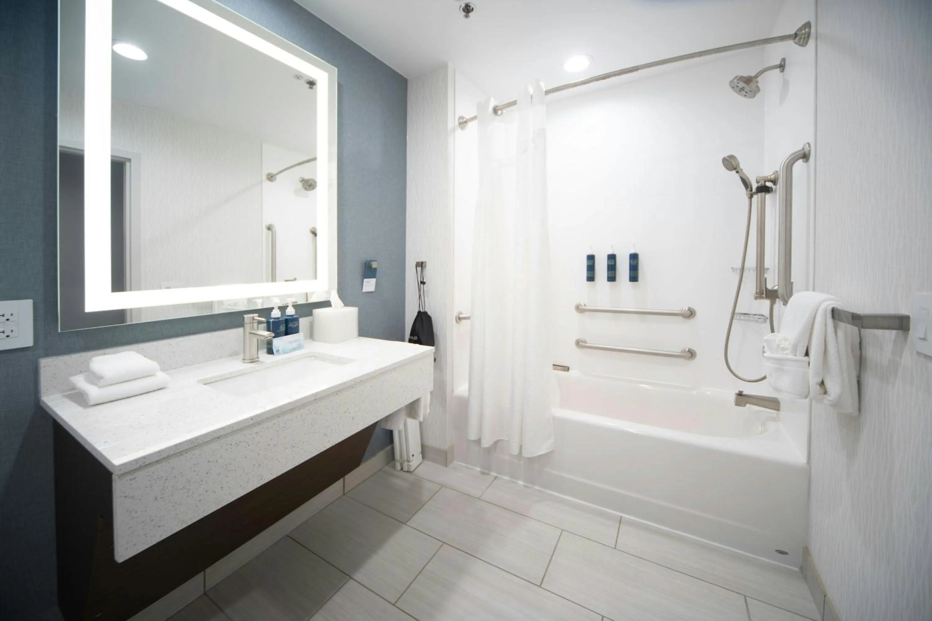 Bathroom in Four Points by Sheraton Fayetteville Fort Bragg