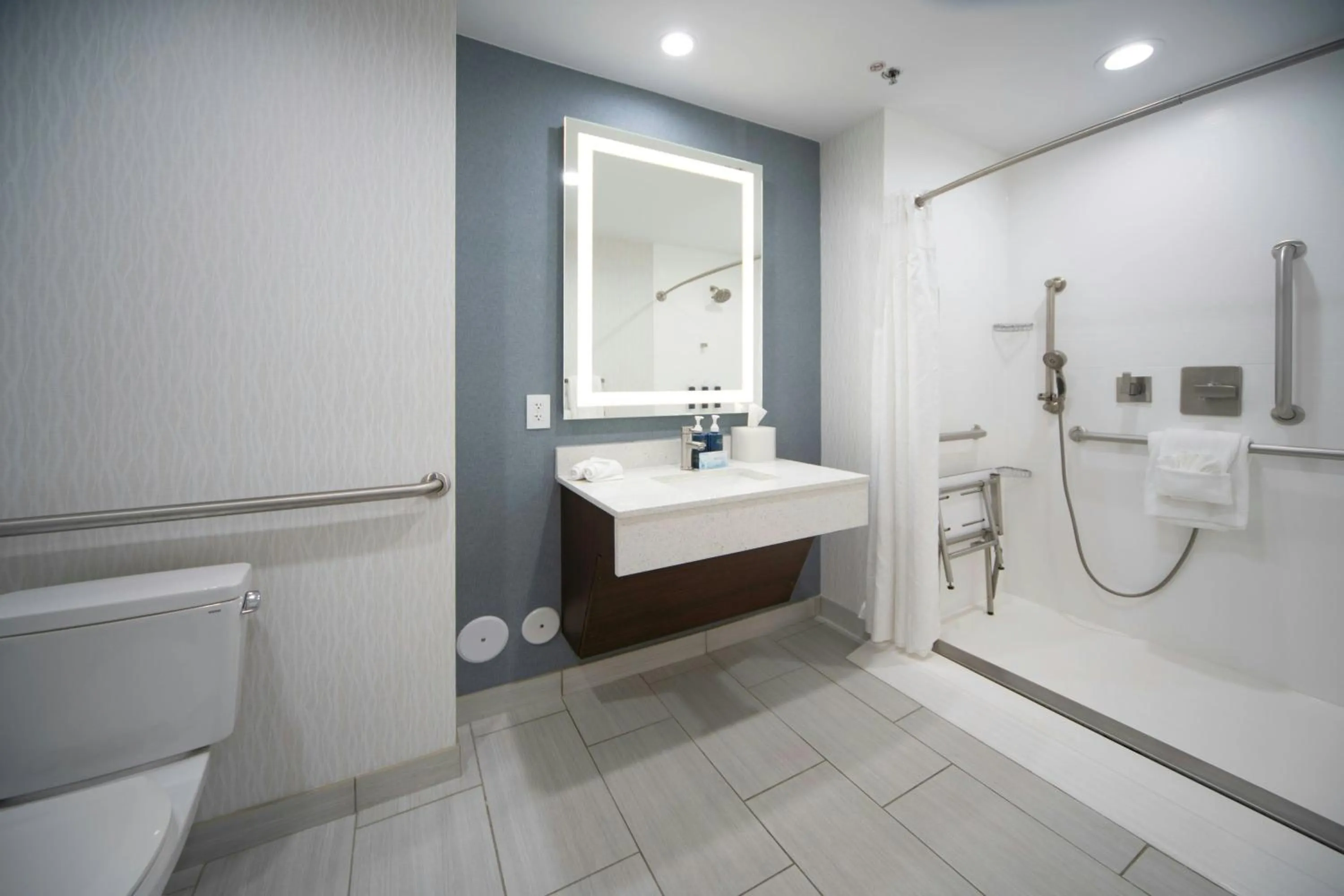 Bathroom in Four Points by Sheraton Fayetteville Fort Bragg