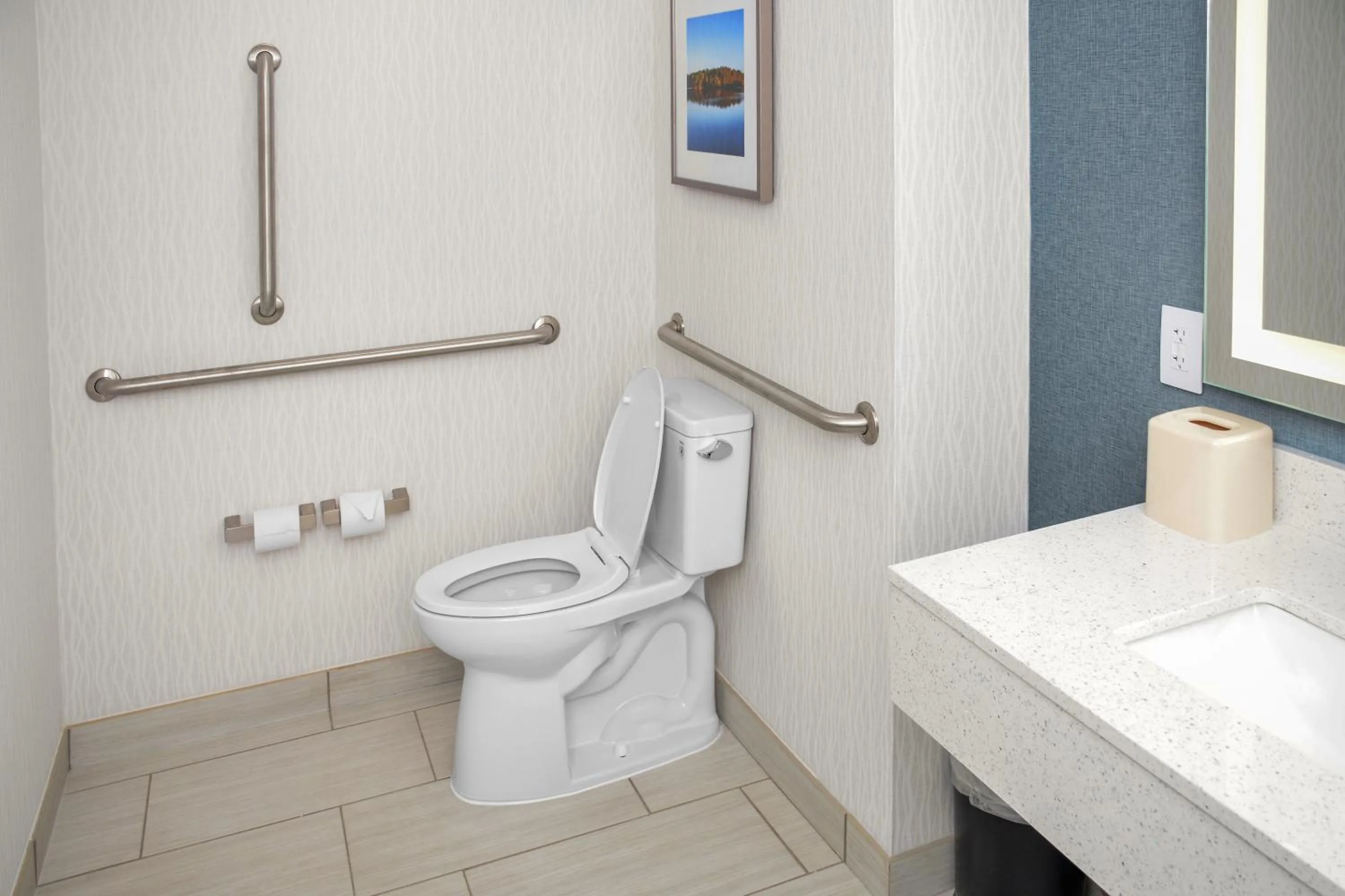 Bathroom in Four Points by Sheraton Fayetteville Fort Bragg