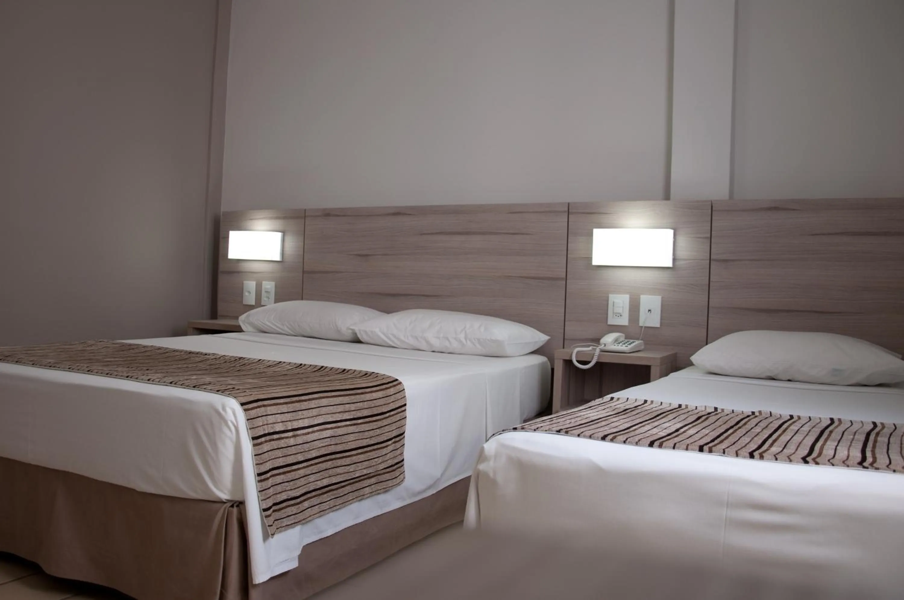 Bed in Hotel Linhatur