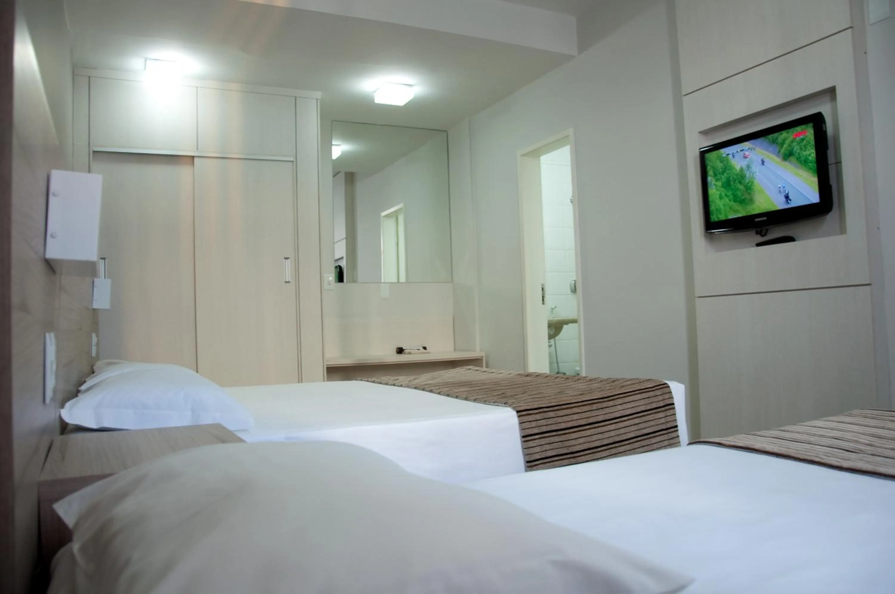 Bedroom, Bed in Hotel Linhatur