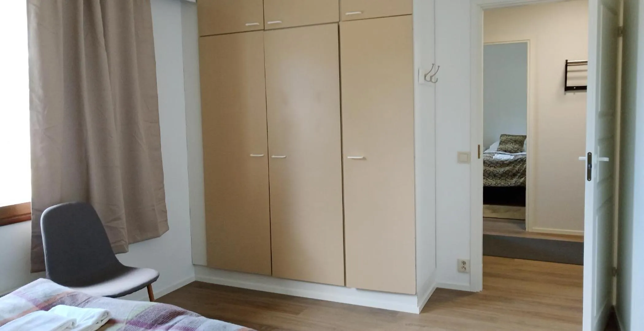 Bed in Kuukkeli Apartments Vuotso