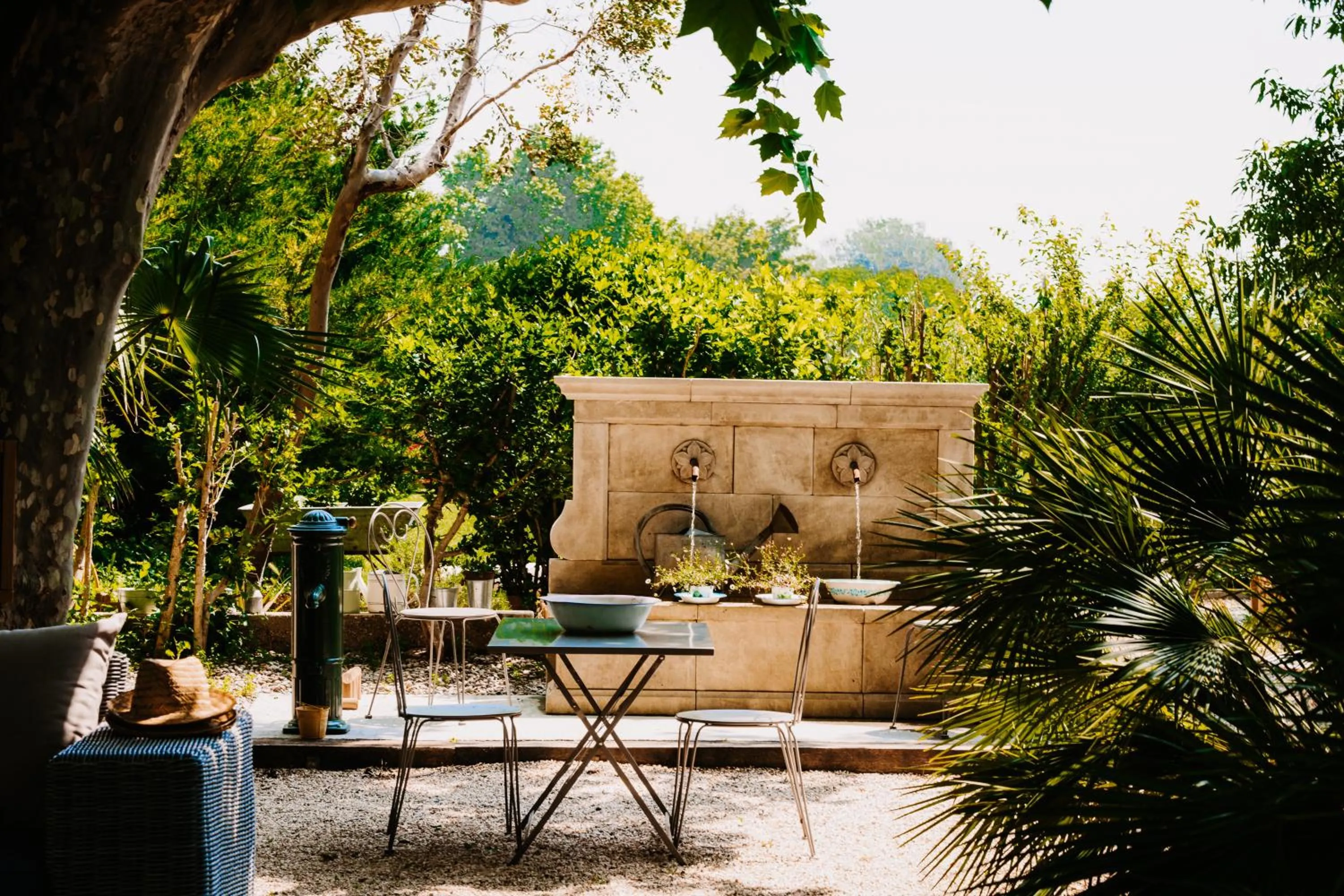 Patio in Les intérieurs d'Angèle