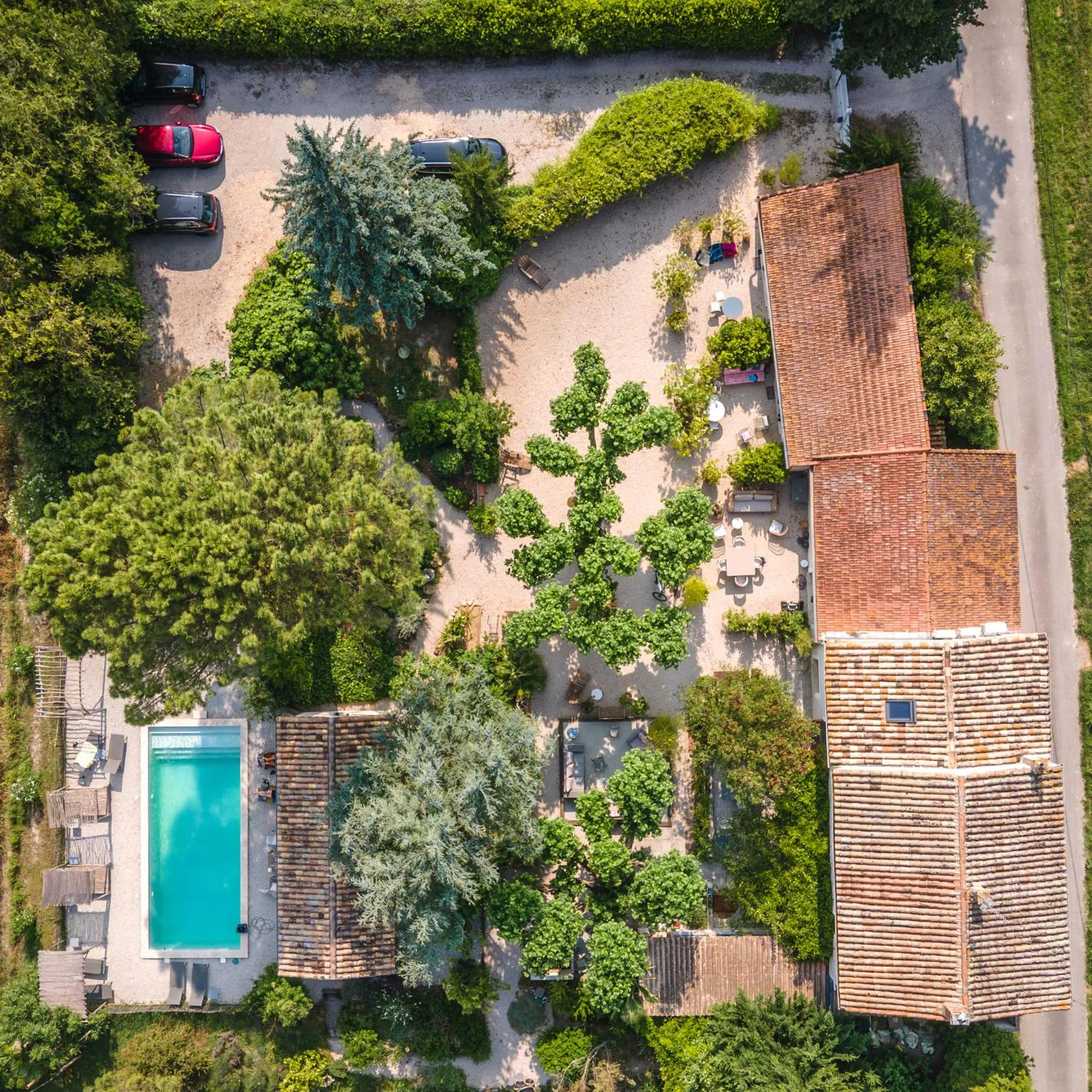 Bird's eye view in Les intérieurs d'Angèle