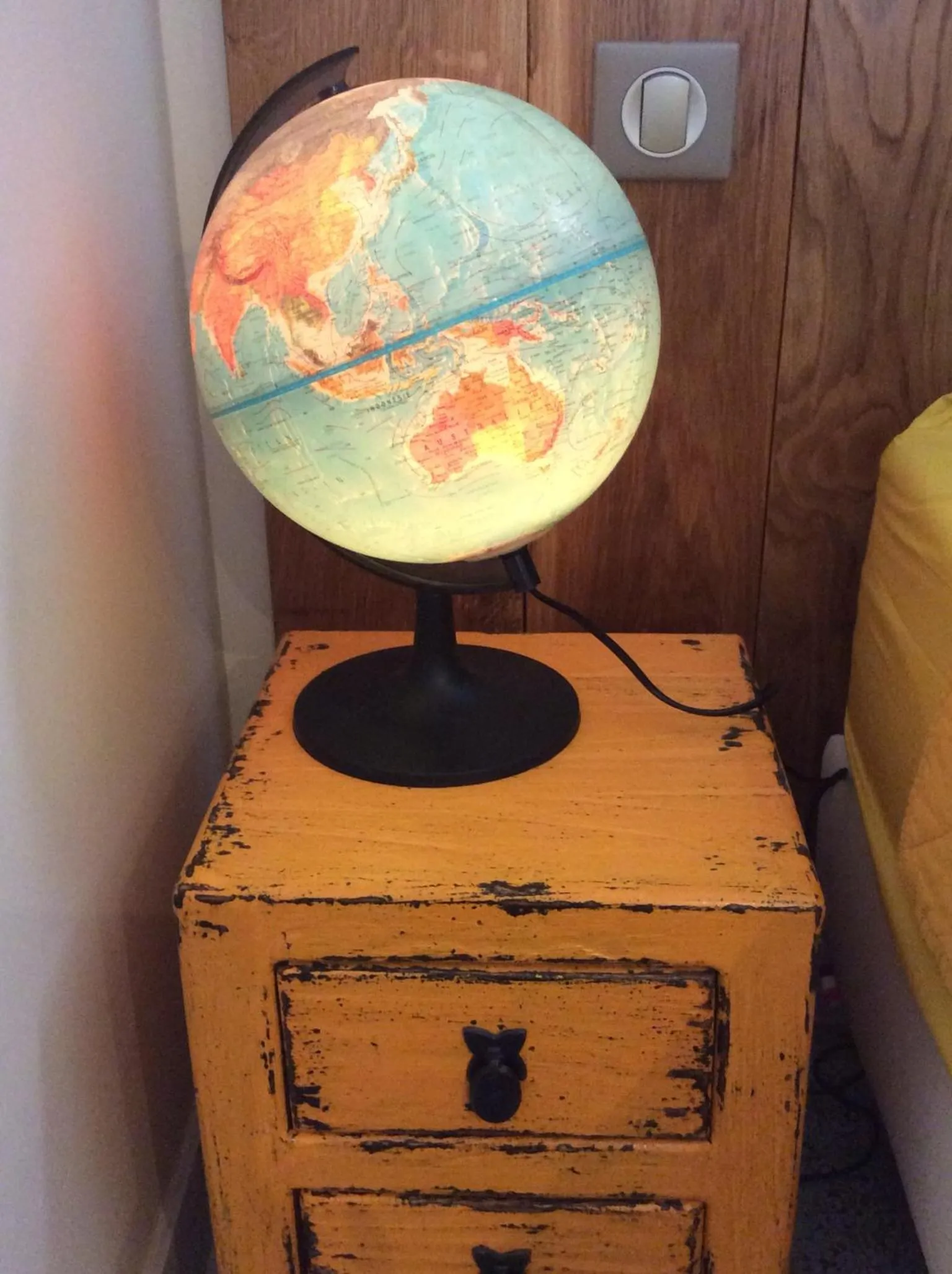 Decorative detail in Les intérieurs d'Angèle