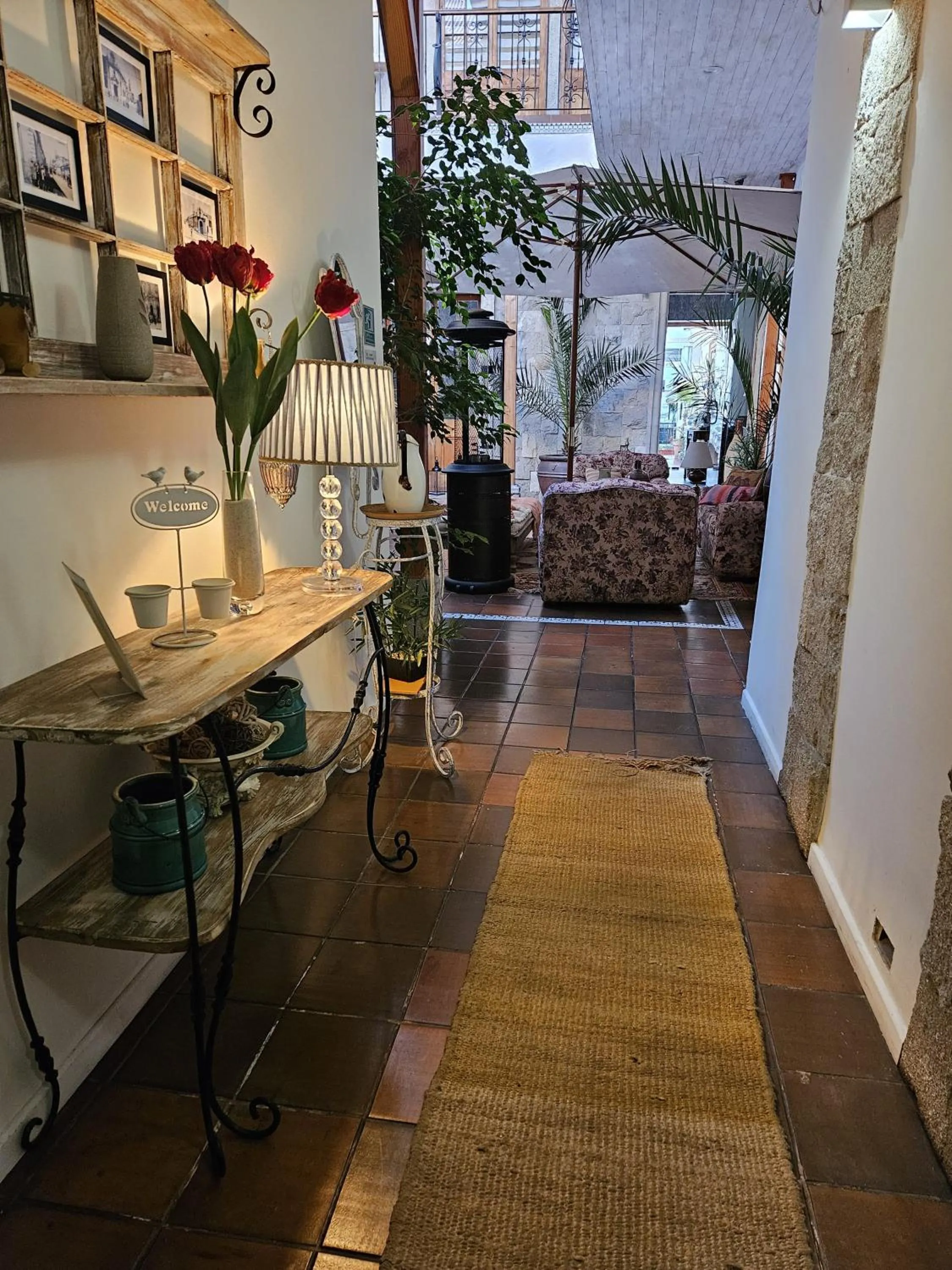 Patio in Hotel Boutique Terra Diaguita & Spa