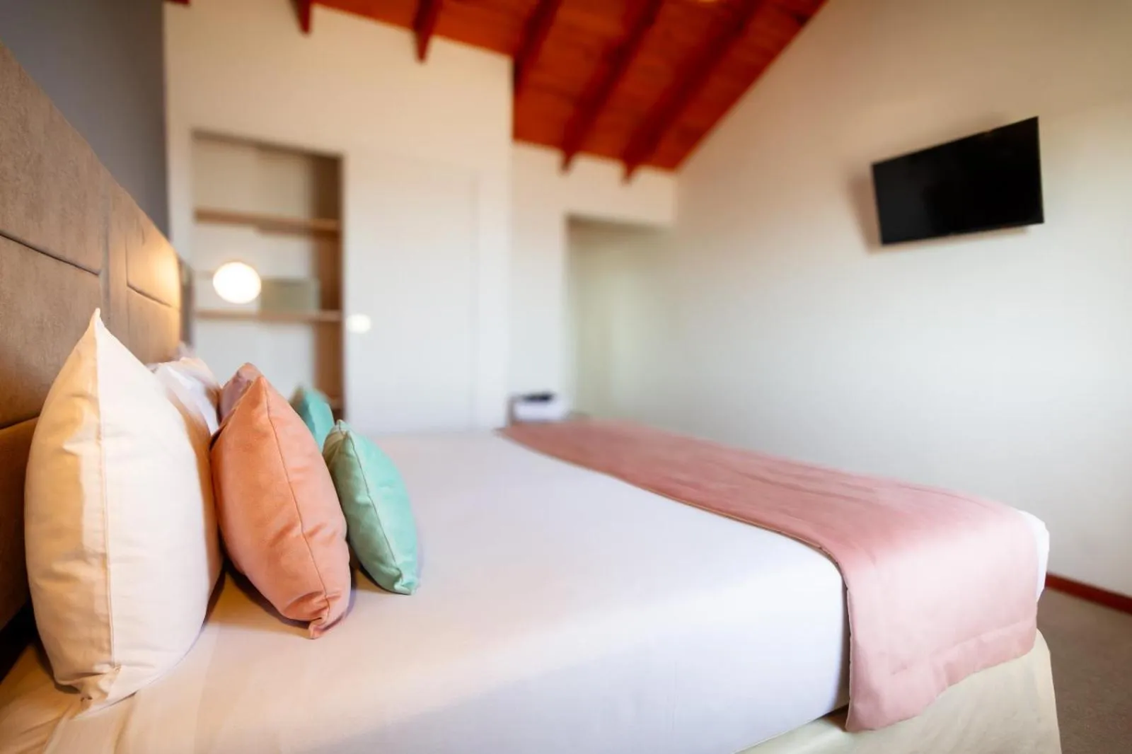 Bed in Aikendor Hotel Panorámico