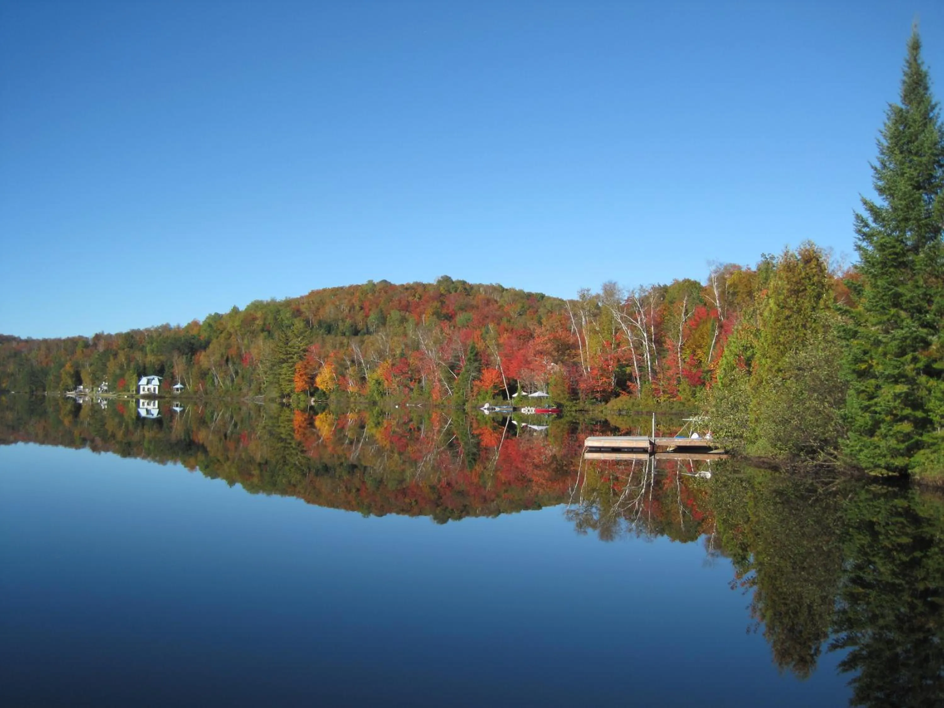 Natural landscape in Les Chalets du Lac Grenier