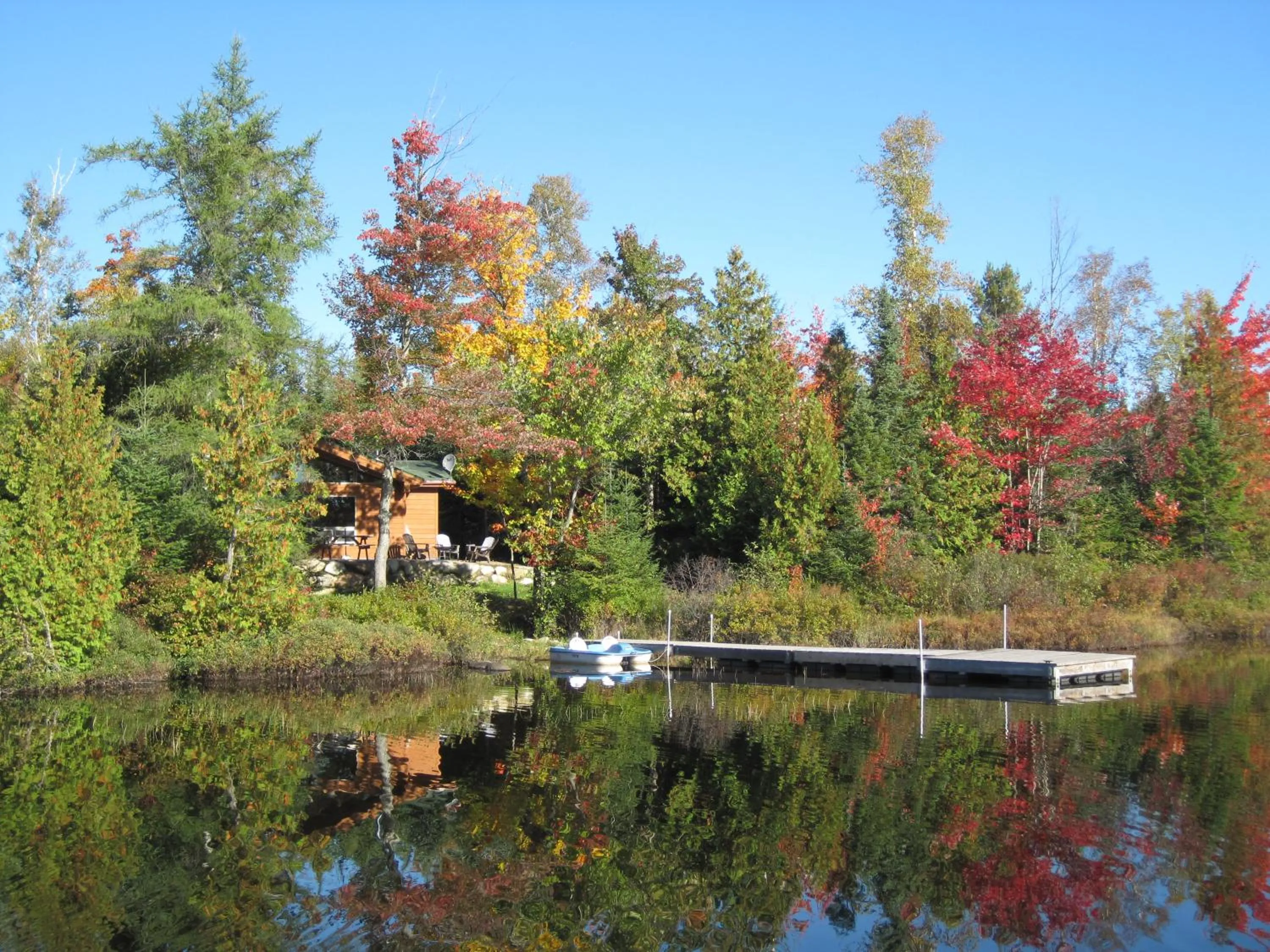 Natural landscape in Les Chalets du Lac Grenier