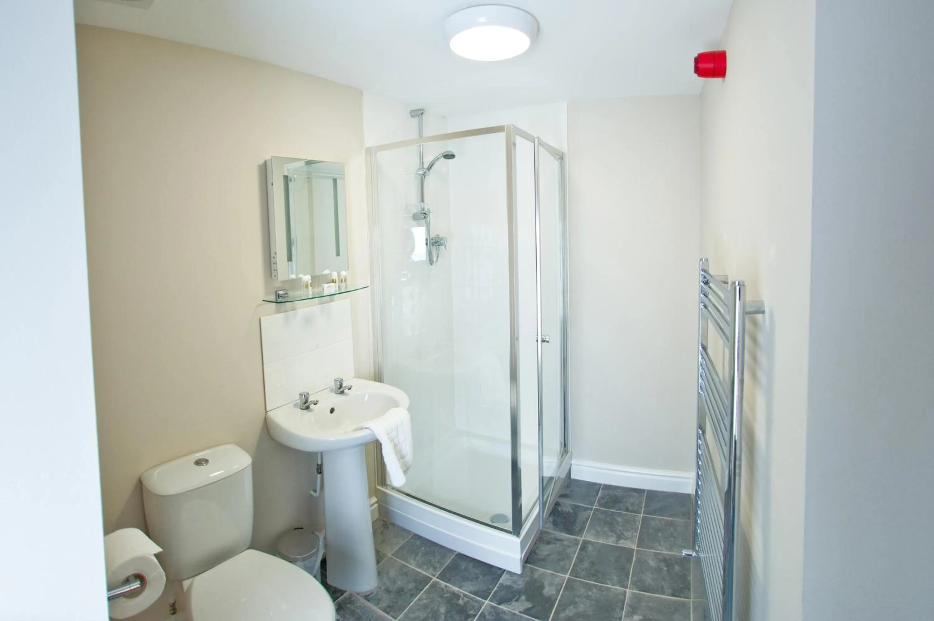 Shower in Four Seasons Hotel