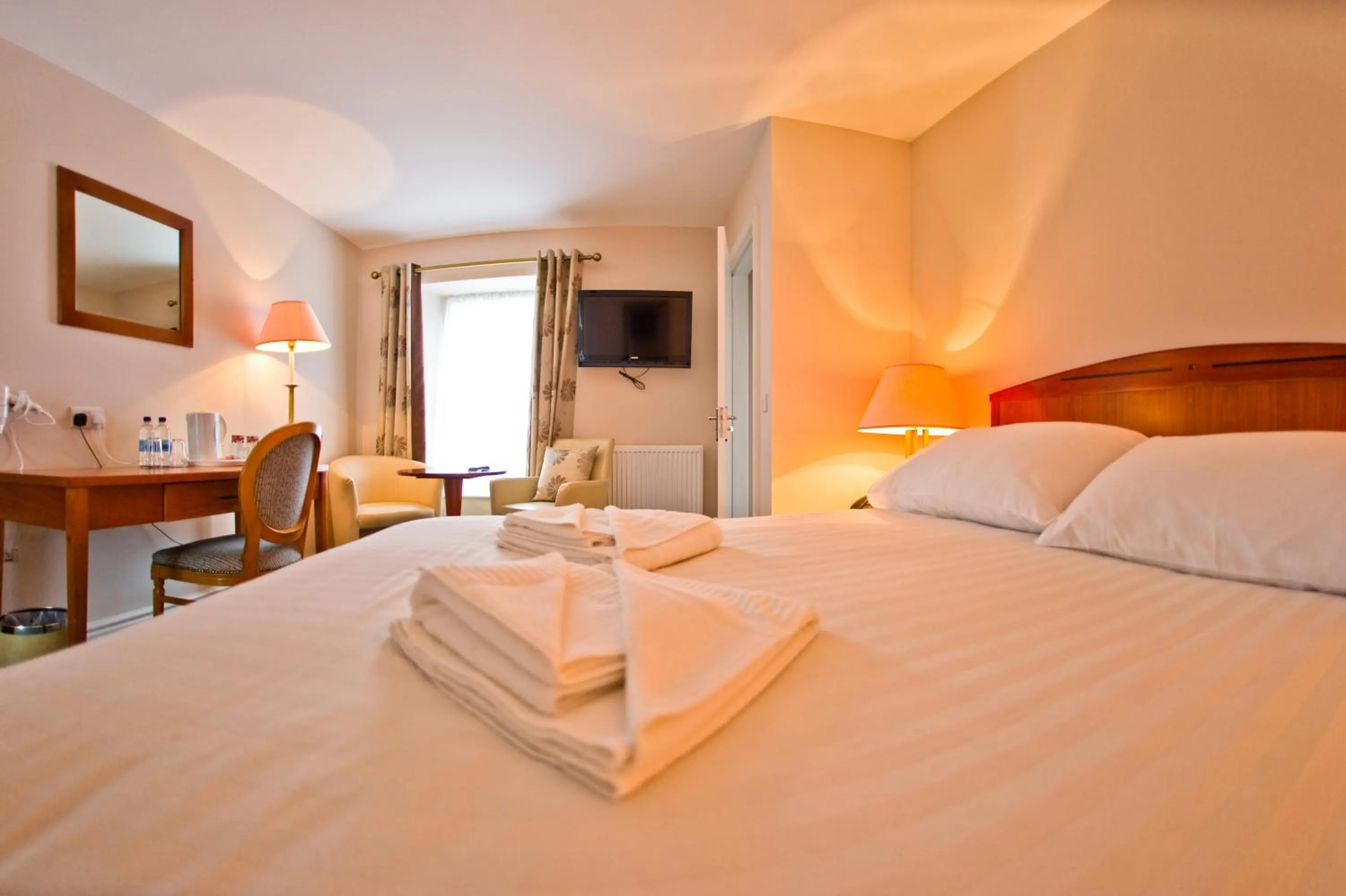 Bed in Four Seasons Hotel