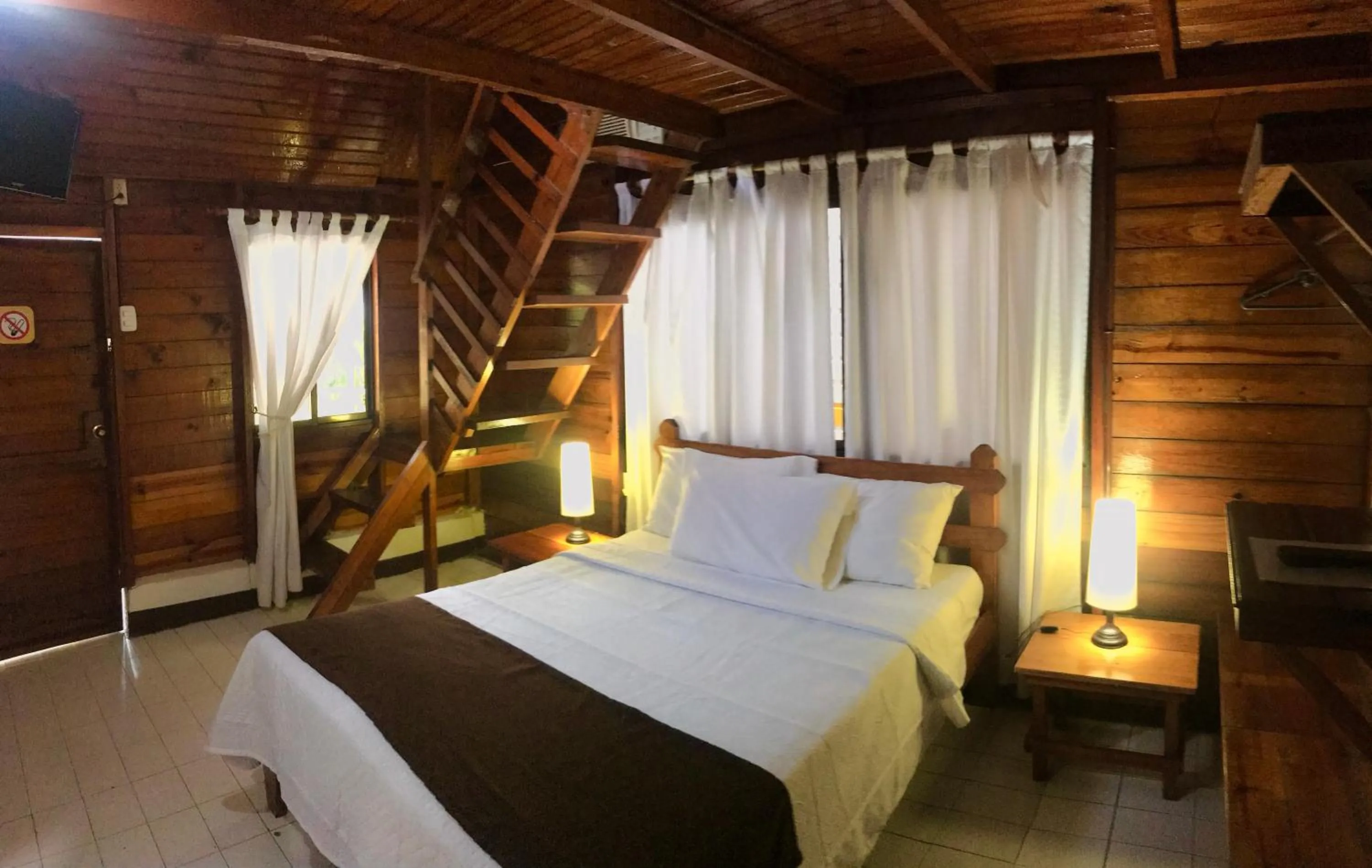 Bed in Cabañas Agua Dulce