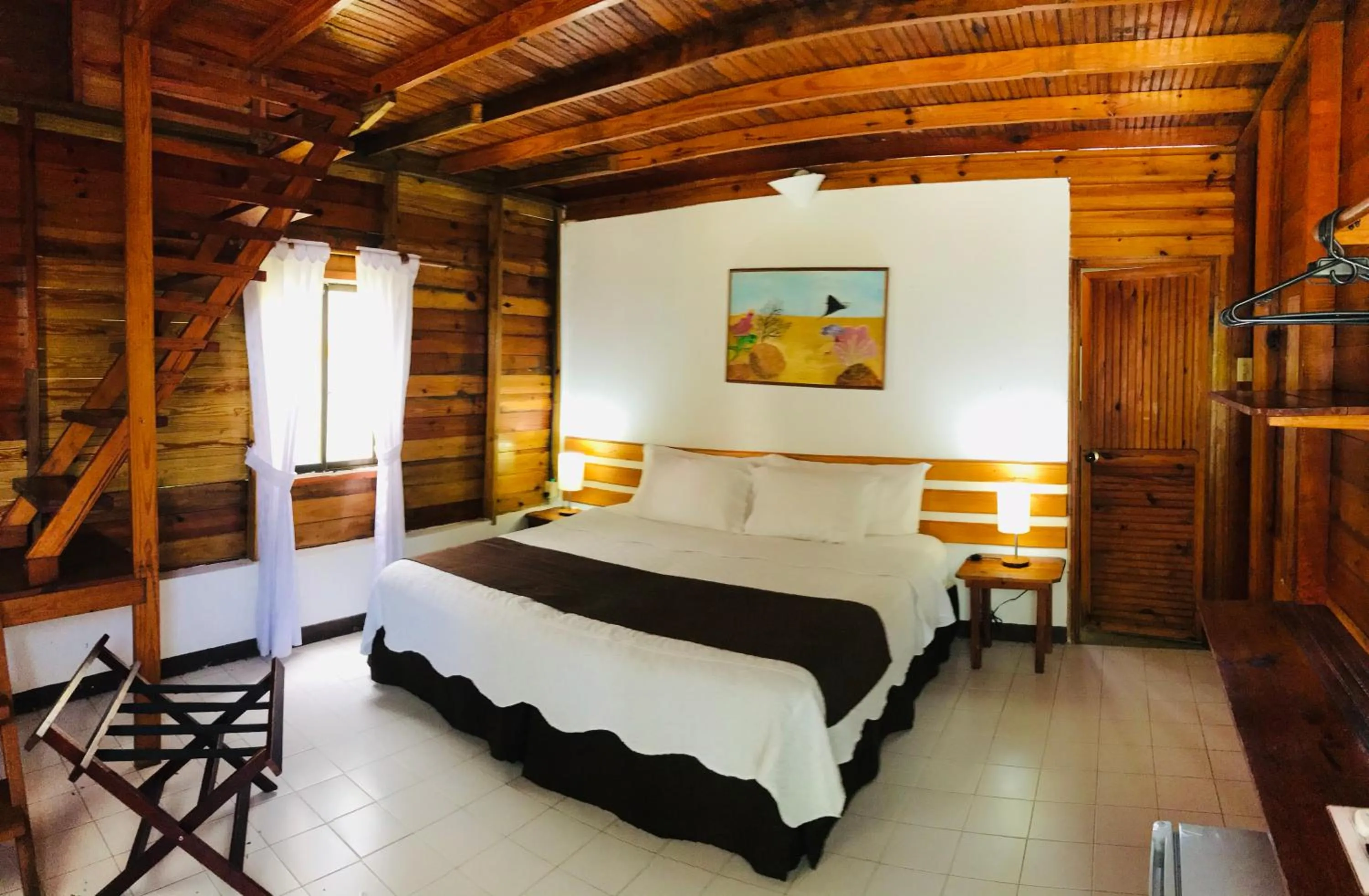 Bed in Cabañas Agua Dulce