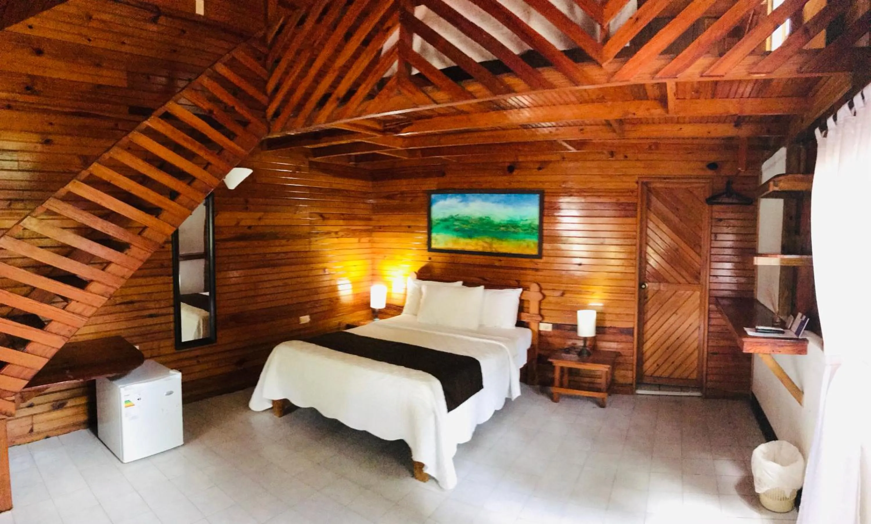 Bed in Cabañas Agua Dulce