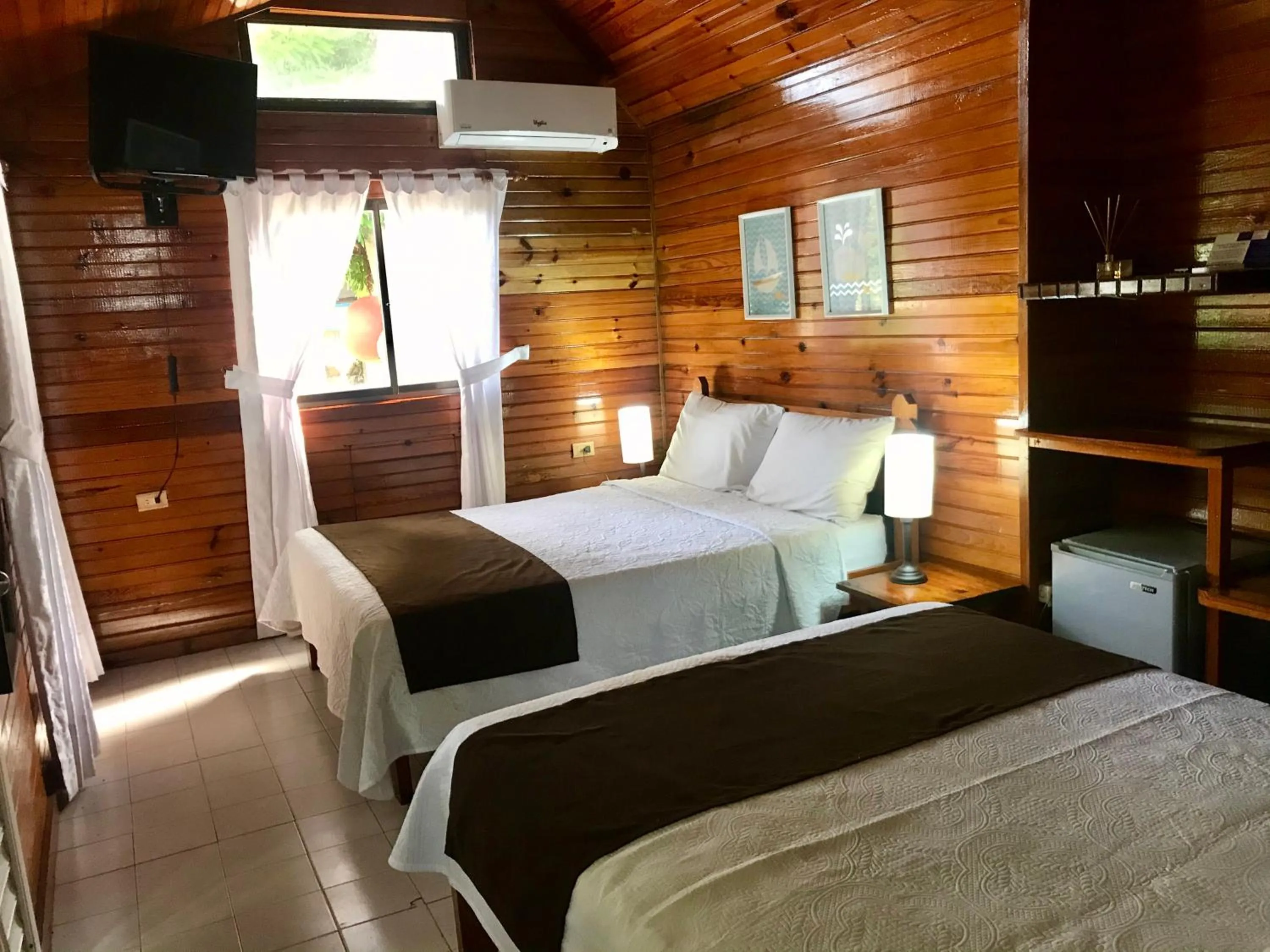 Bed in Cabañas Agua Dulce