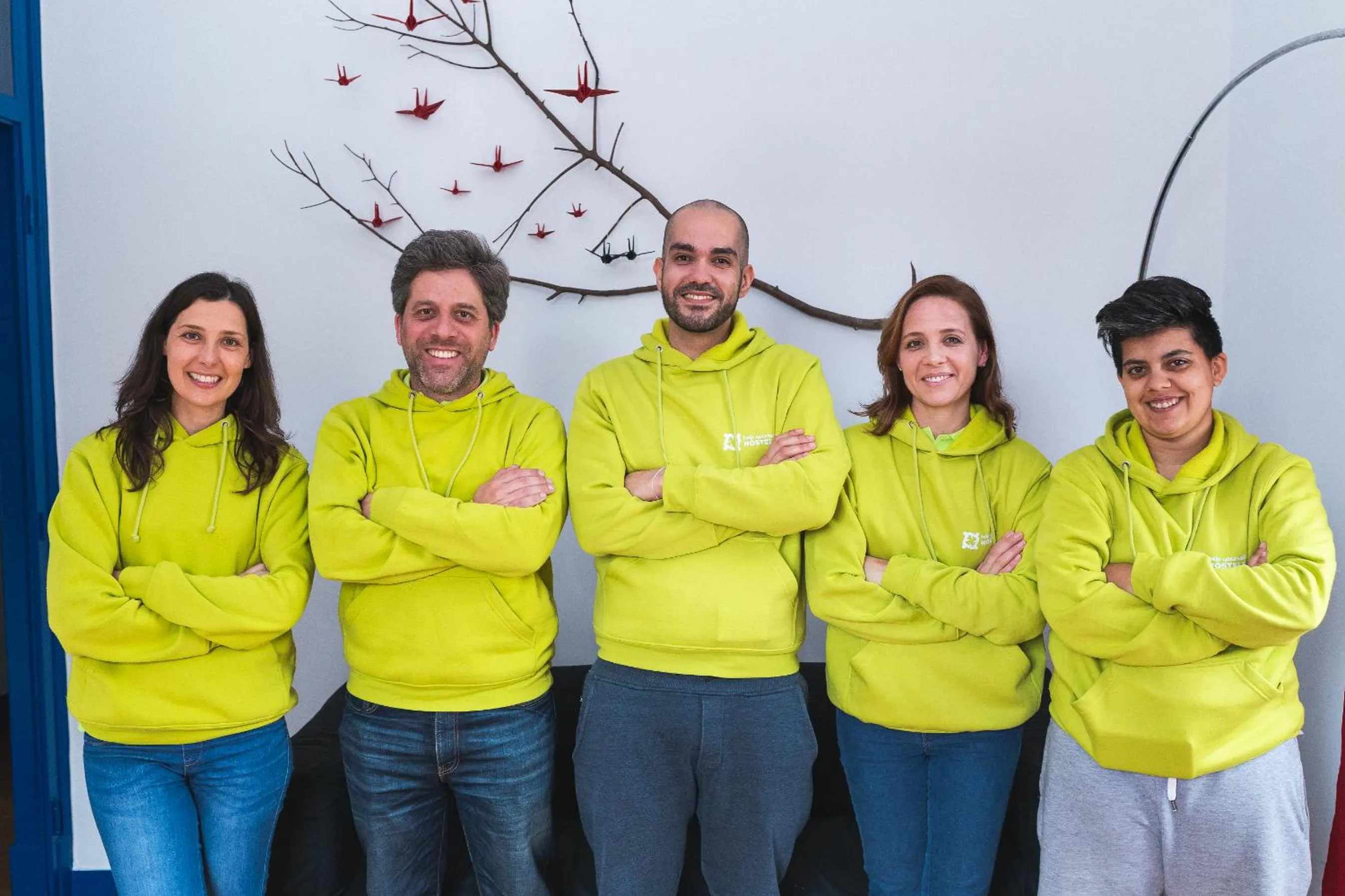 Staff in Help Yourself Hostels - Parede