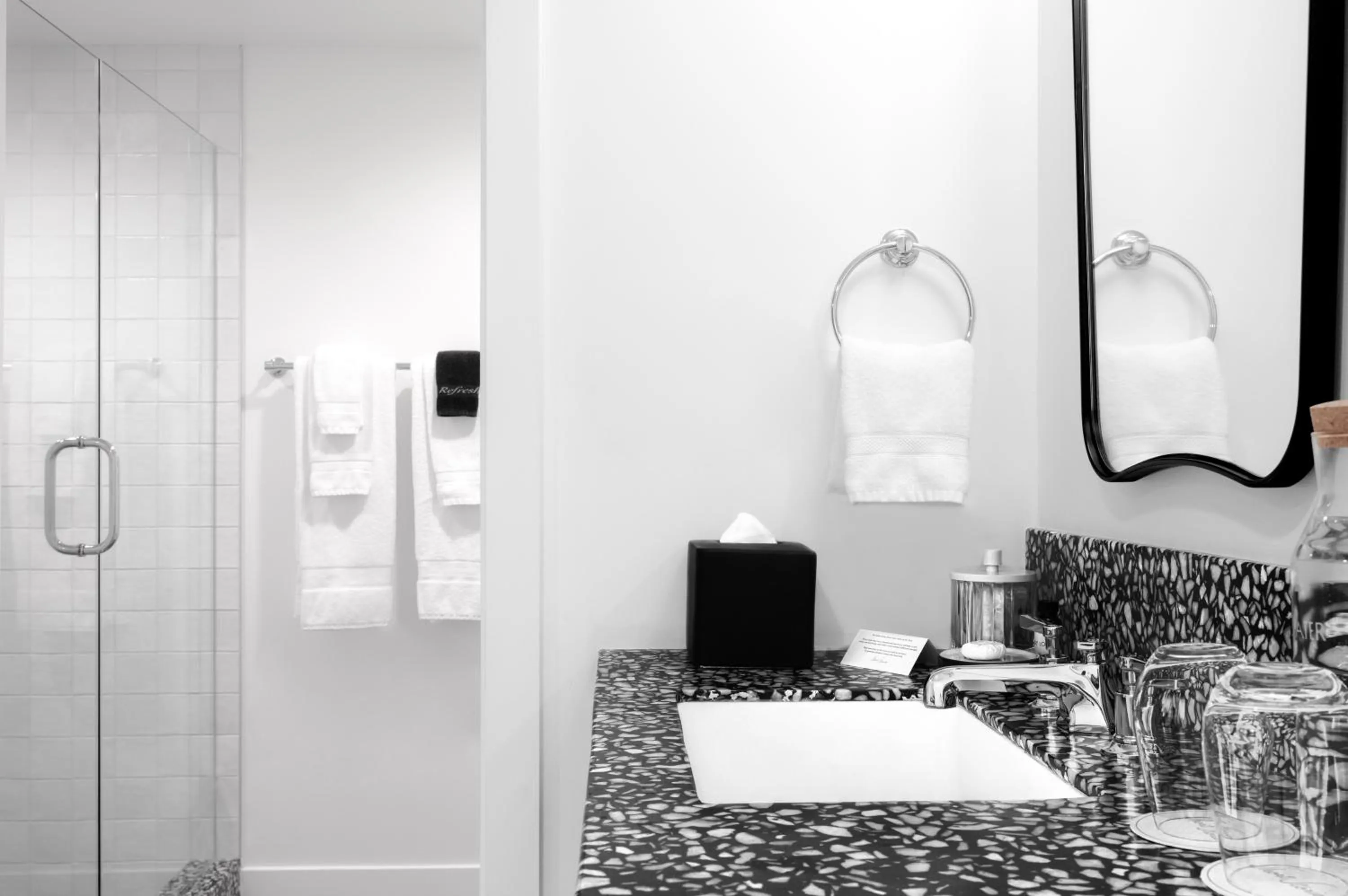 Bathroom in Short Stories Hotel Near The Grove