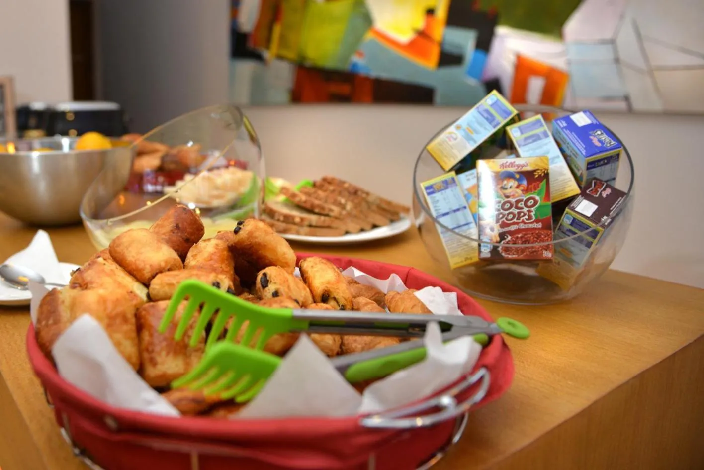 Continental breakfast in Eden Appartel