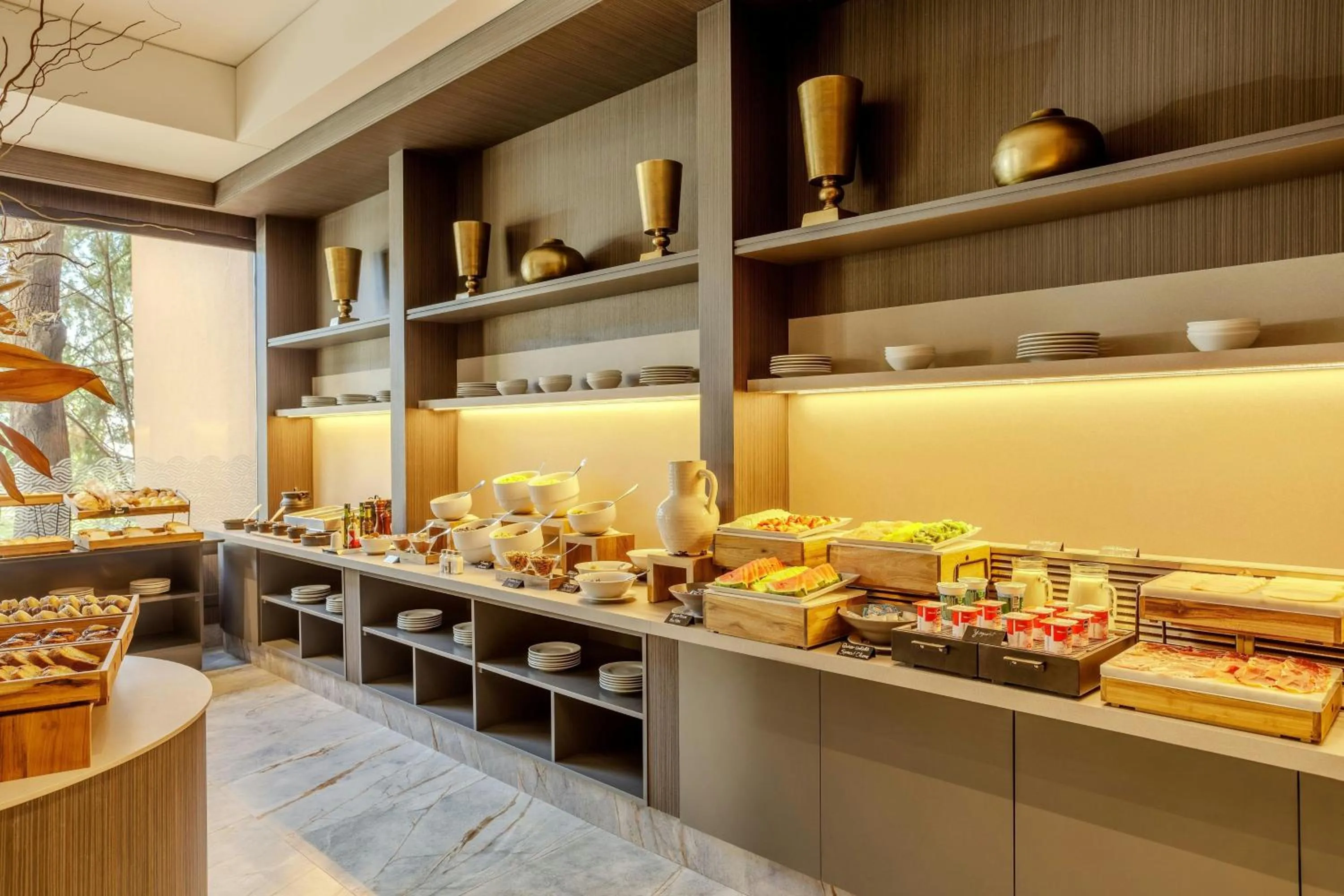 Breakfast in Marriott Hotel Buenos Aires Ezeiza Airport