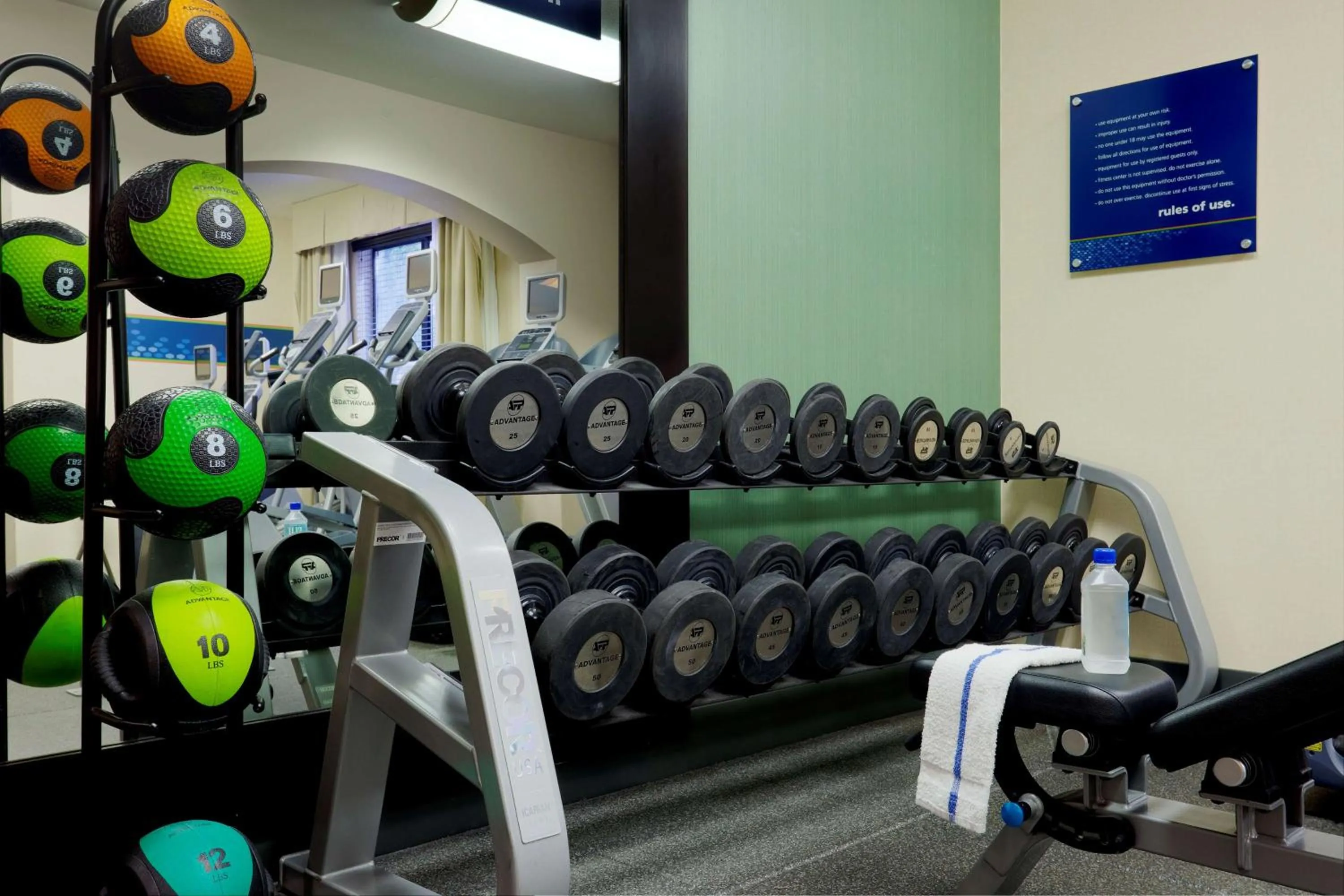 Fitness centre/facilities in Hampton Inn & Suites Arroyo Grande