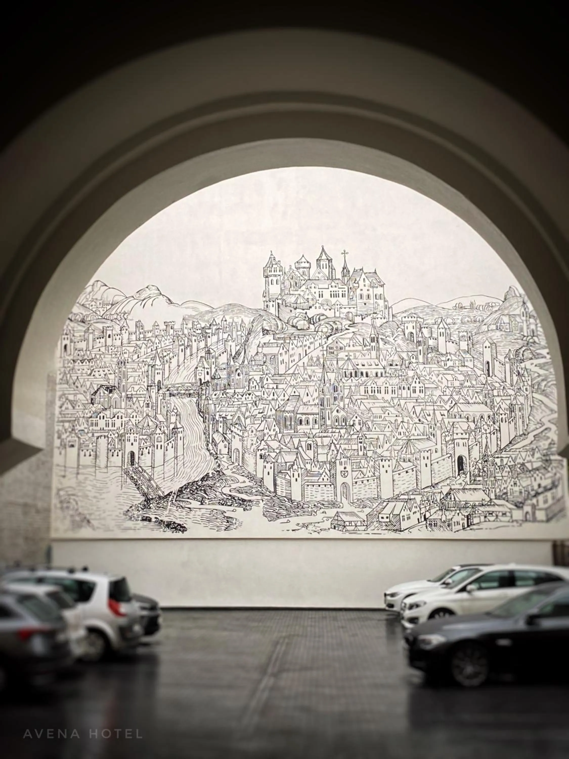 Property building in Avena Boutique Hotel by Artery Hotels