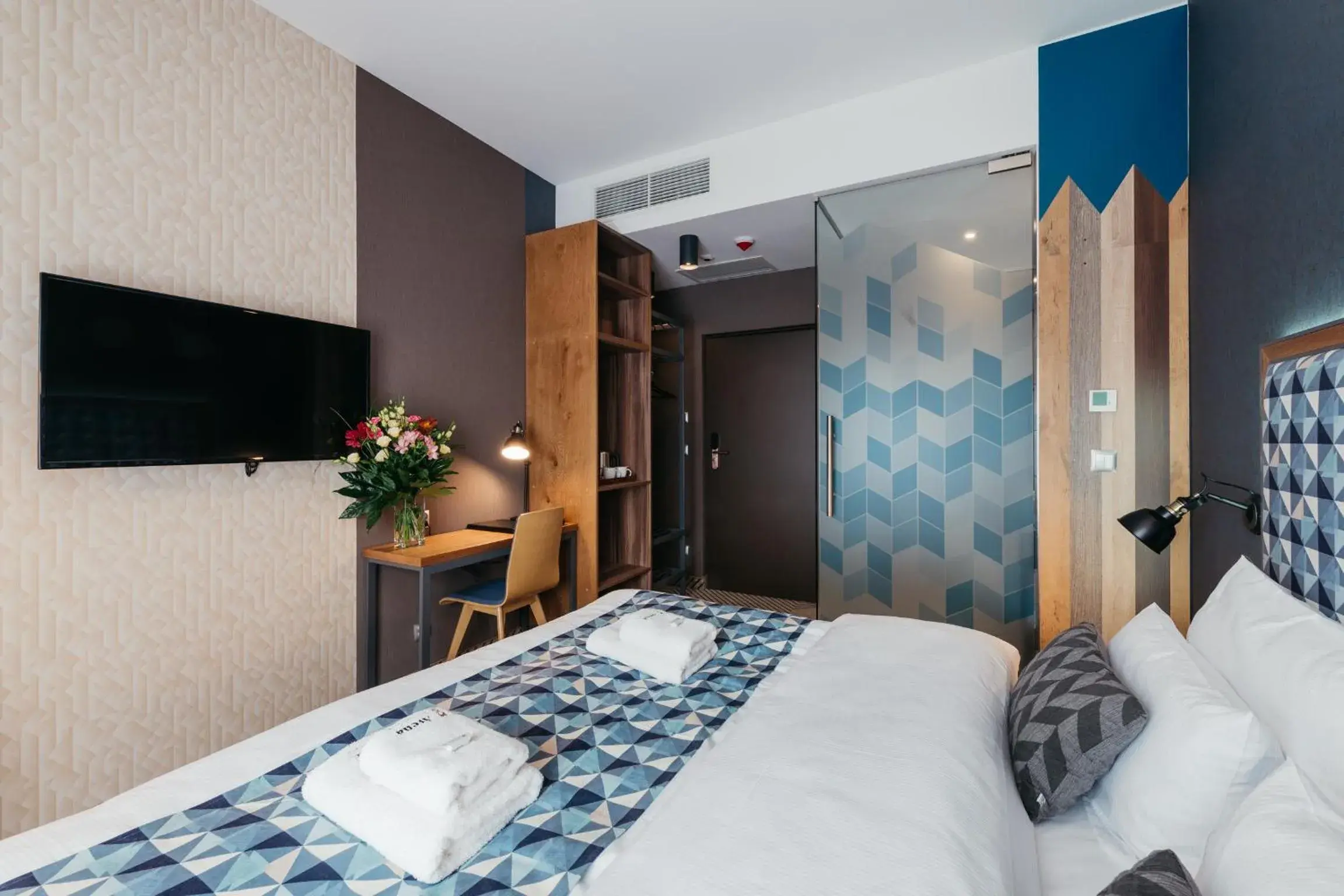 Bed in Avena Boutique Hotel by Artery Hotels Bed in Avena Boutique Hotel by Artery Hotels