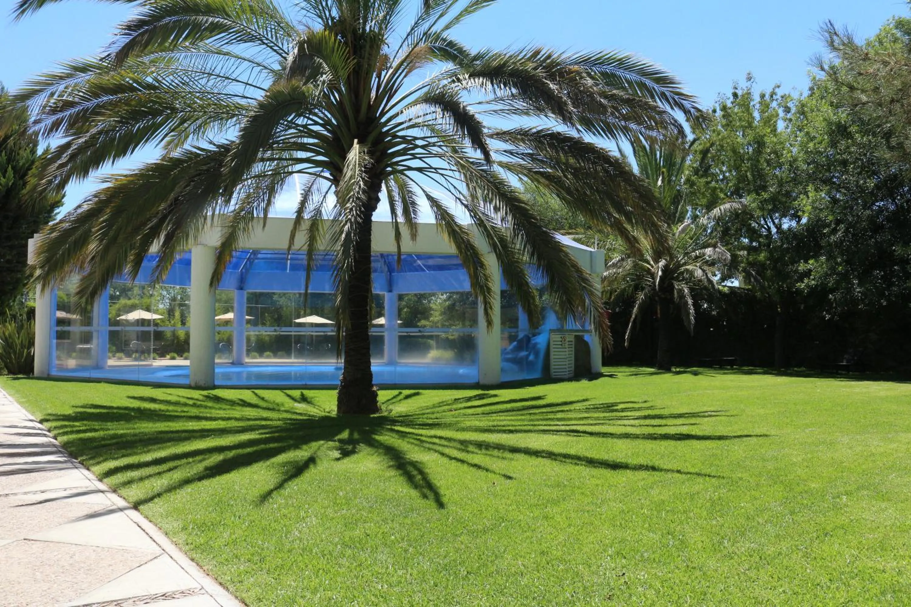 Garden in Hotel Victoria Express