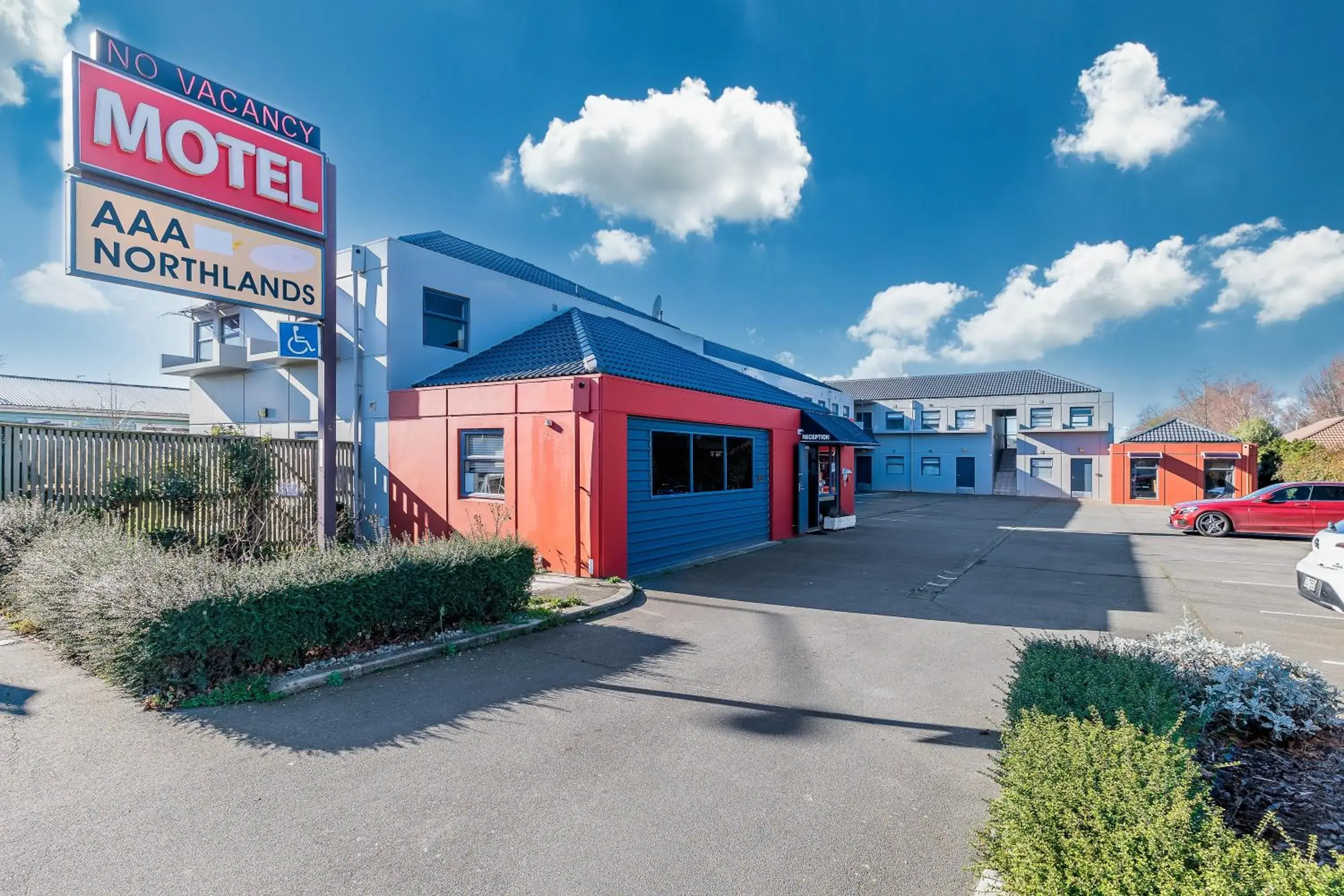 Property building in AAA Northlands Motel Property building in AAA Northlands Motel