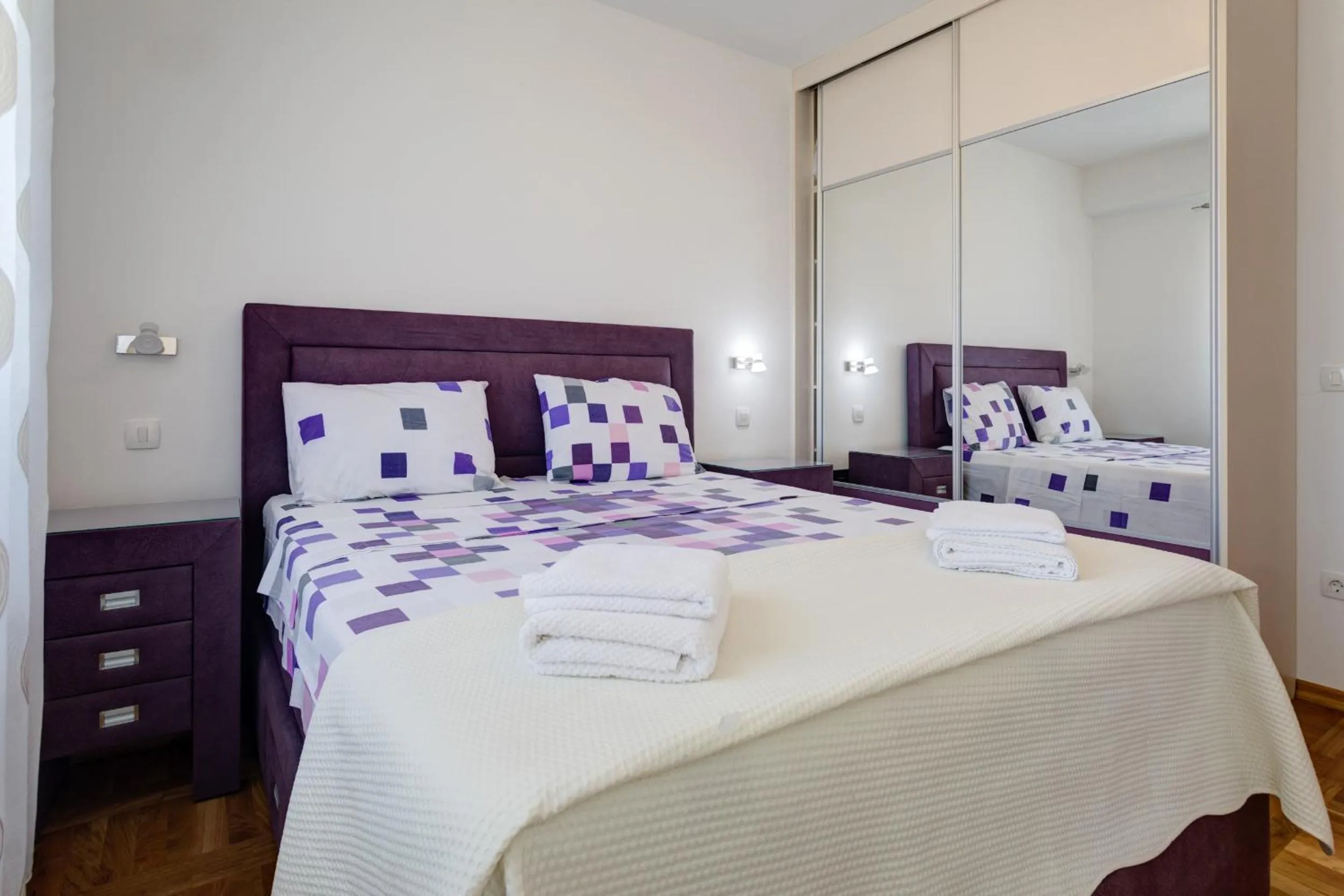 Bed in Belveder Apartments