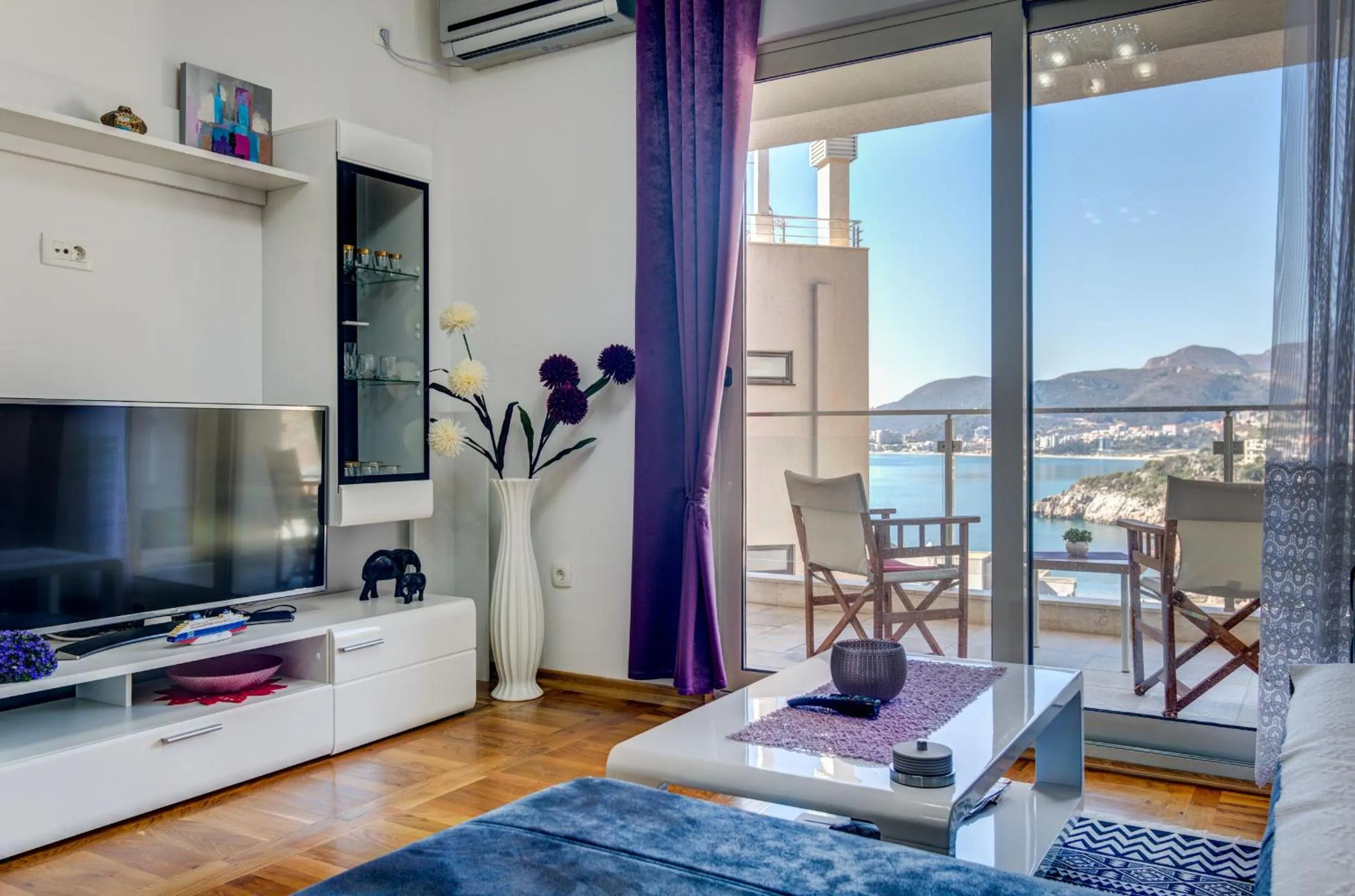 TV and multimedia in Belveder Apartments