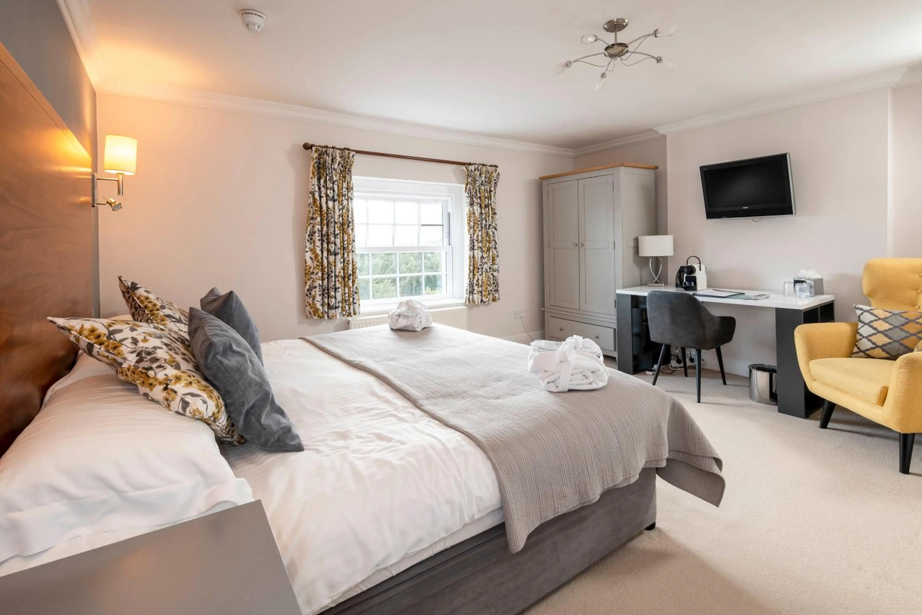 Bedroom, Bed in Fishmore Hall Hotel and Boutique Spa