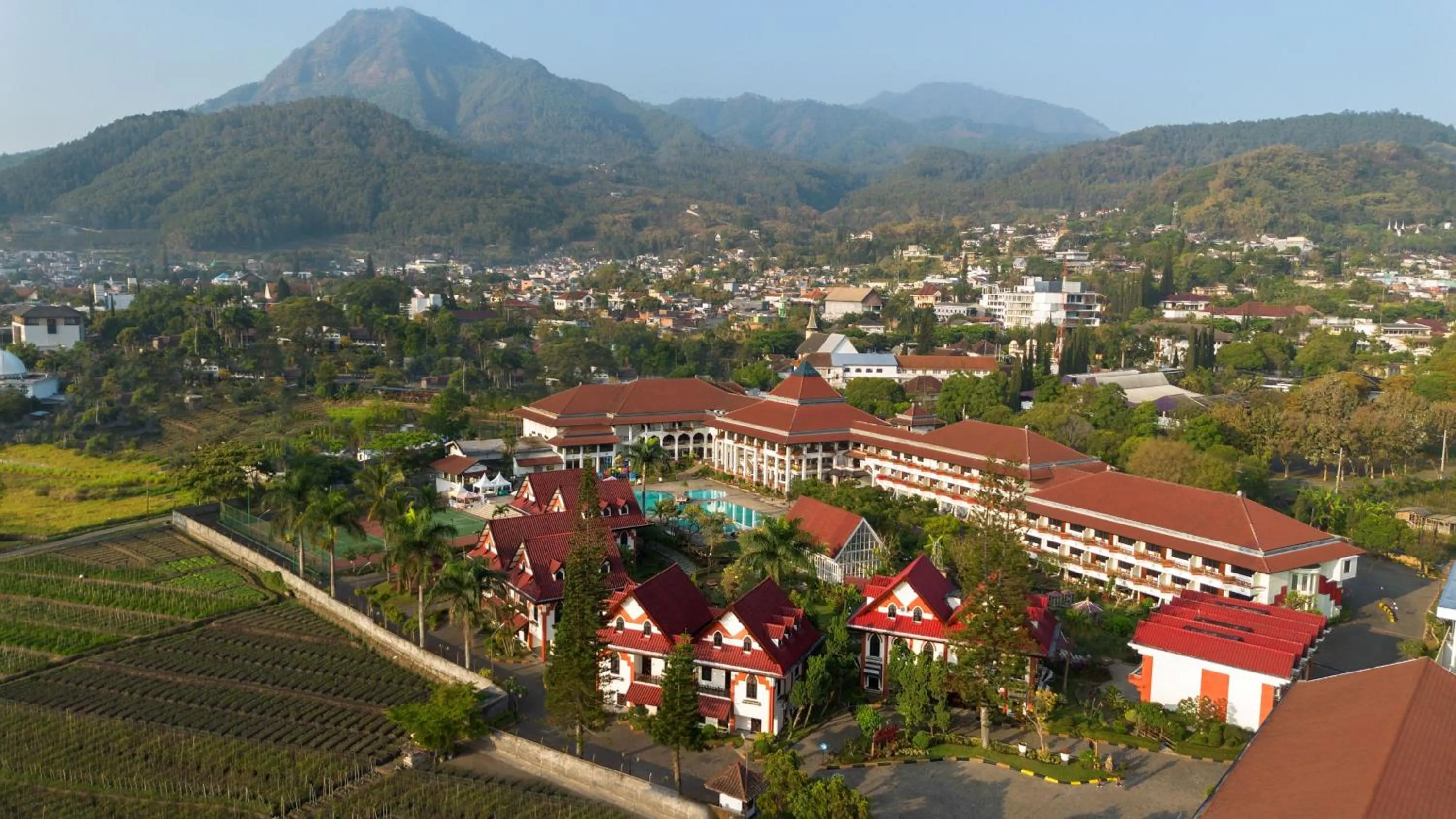 Property building in Royal Hotel and Villa Batu