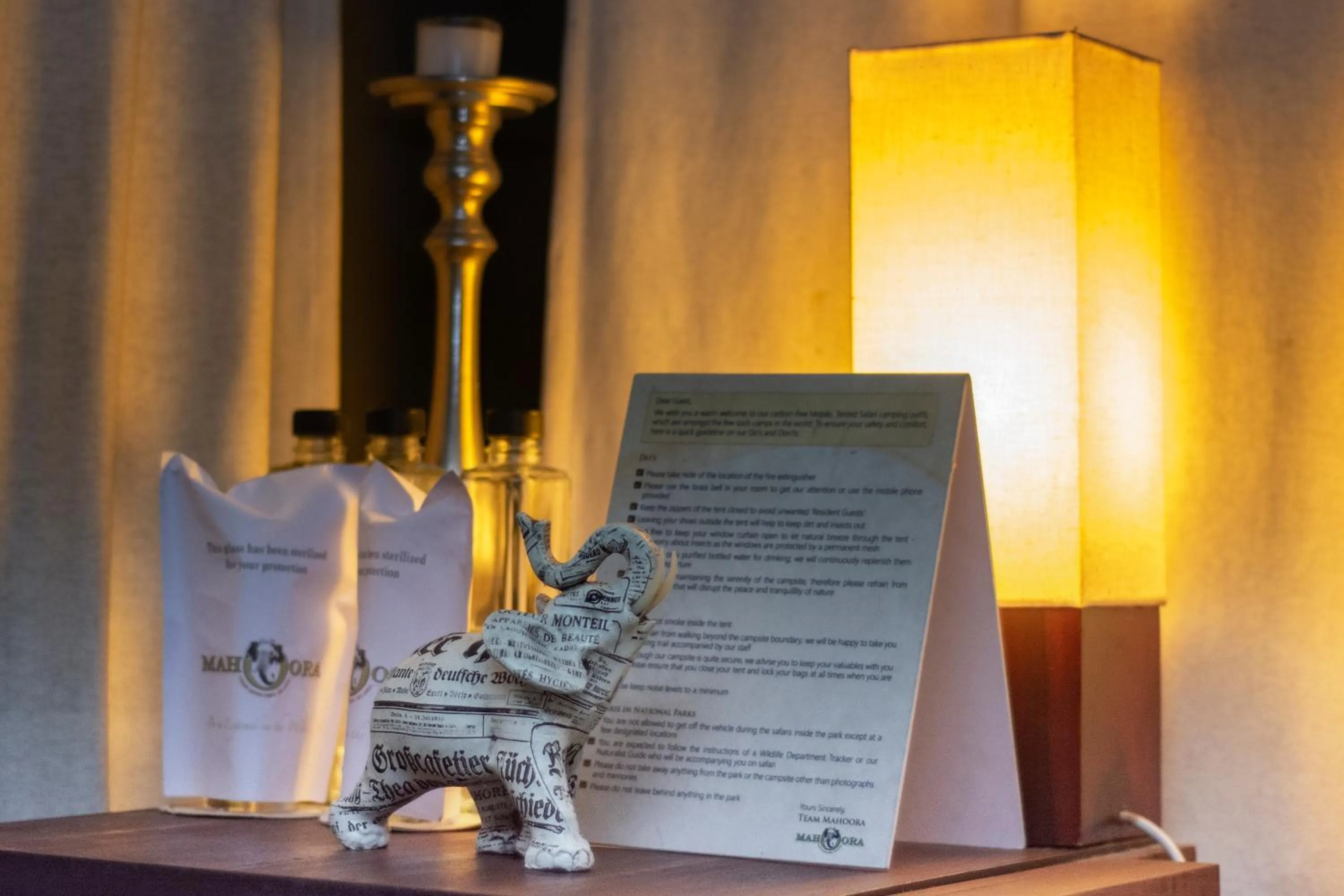 Bed in Mahoora - Yala by Eco Team