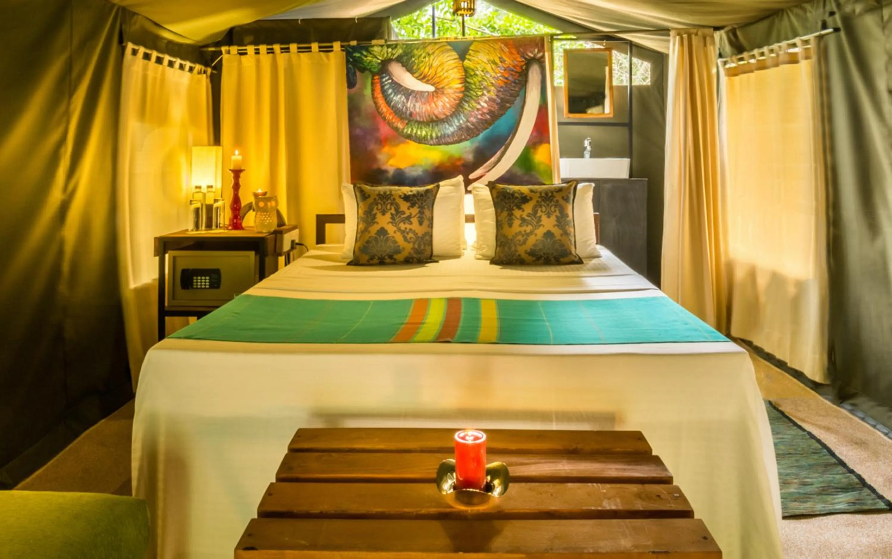 Bed in Mahoora - Yala by Eco Team