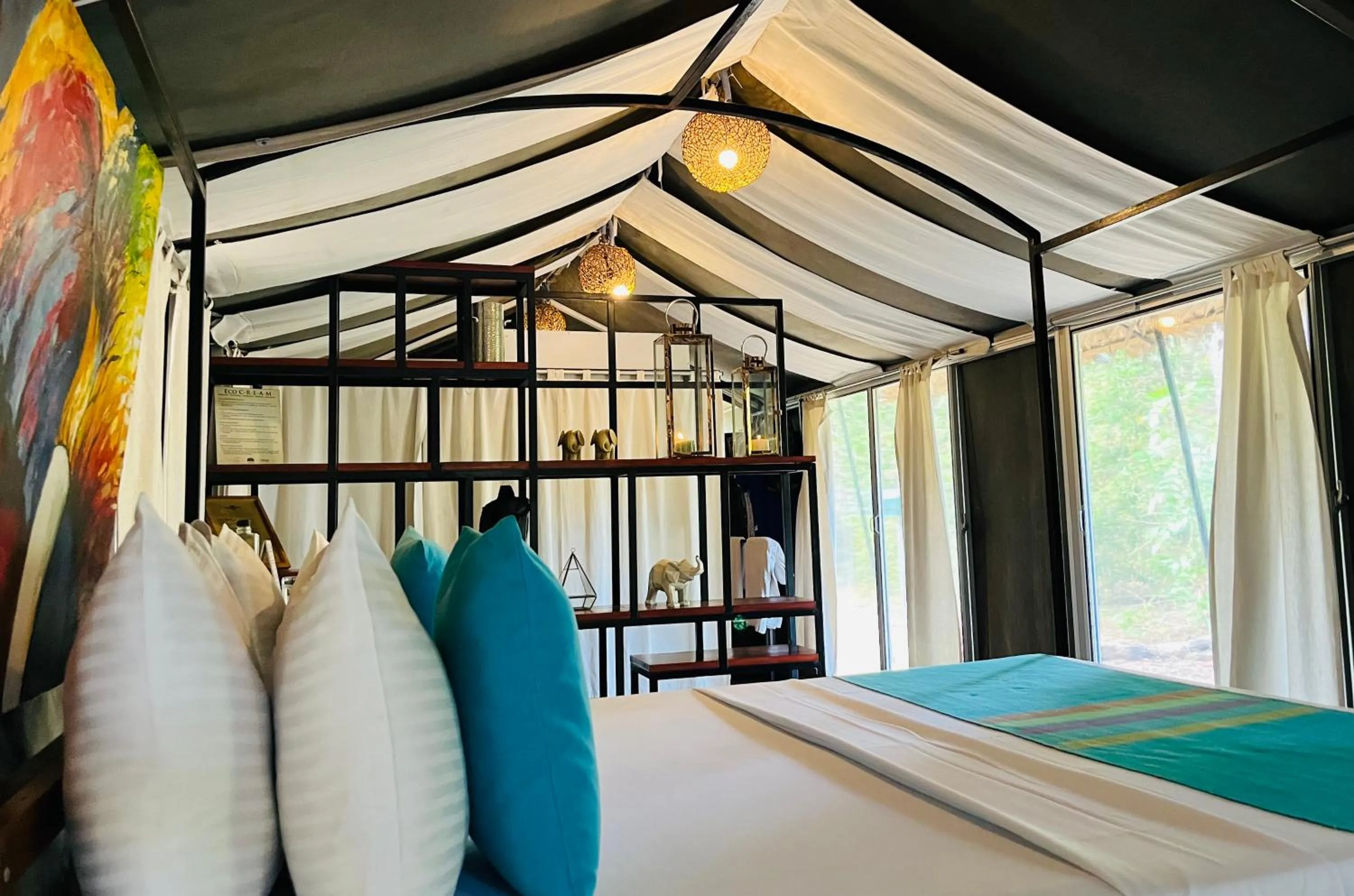 Bed in Mahoora - Yala by Eco Team