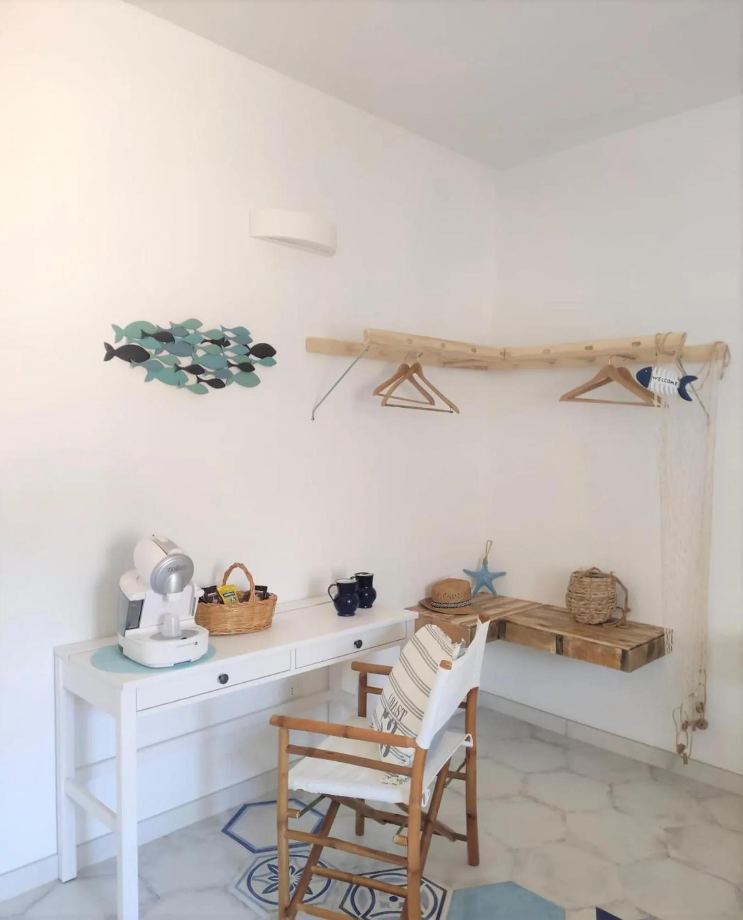 Living room in Dimora Mediterranea