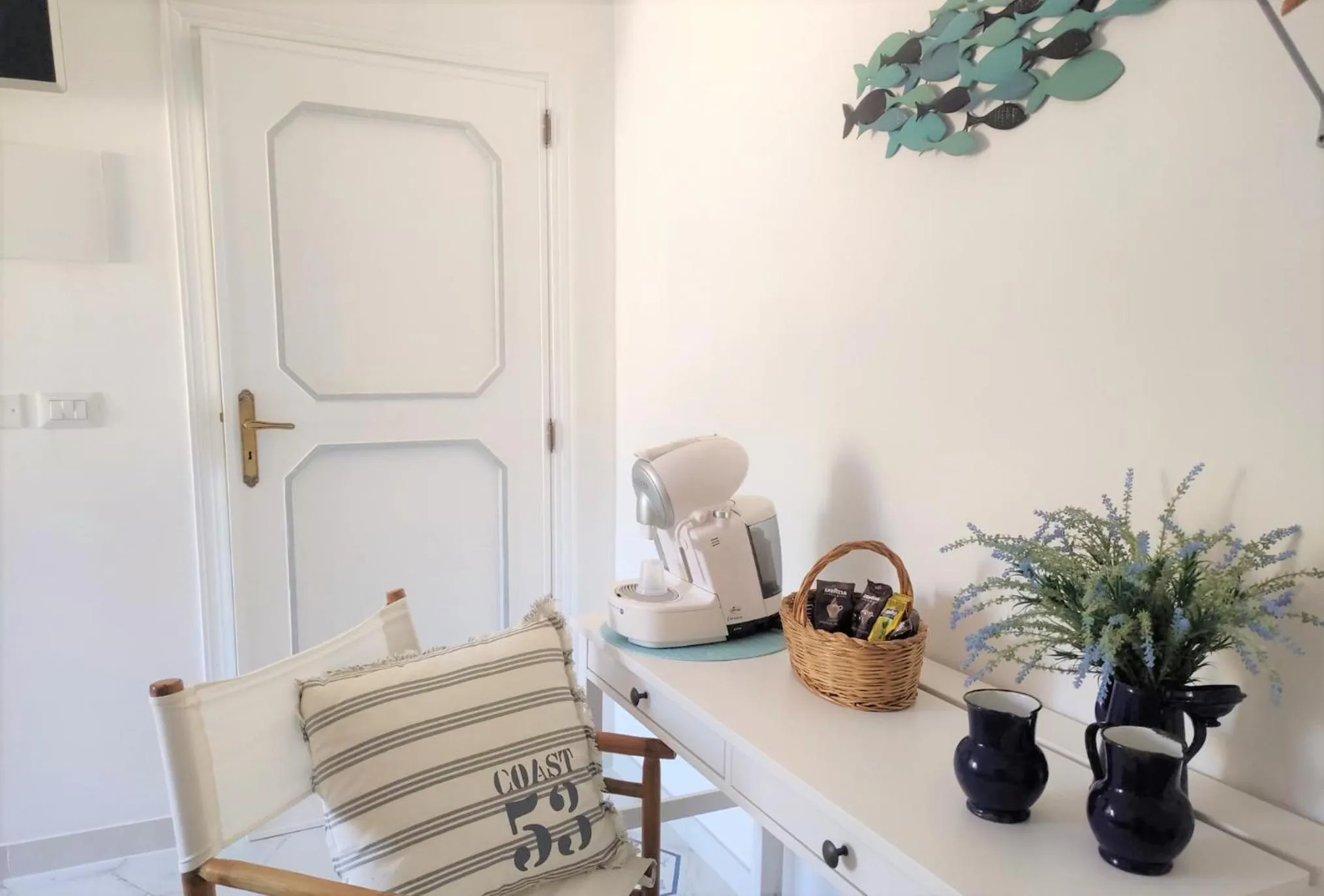 Seating area in Dimora Mediterranea