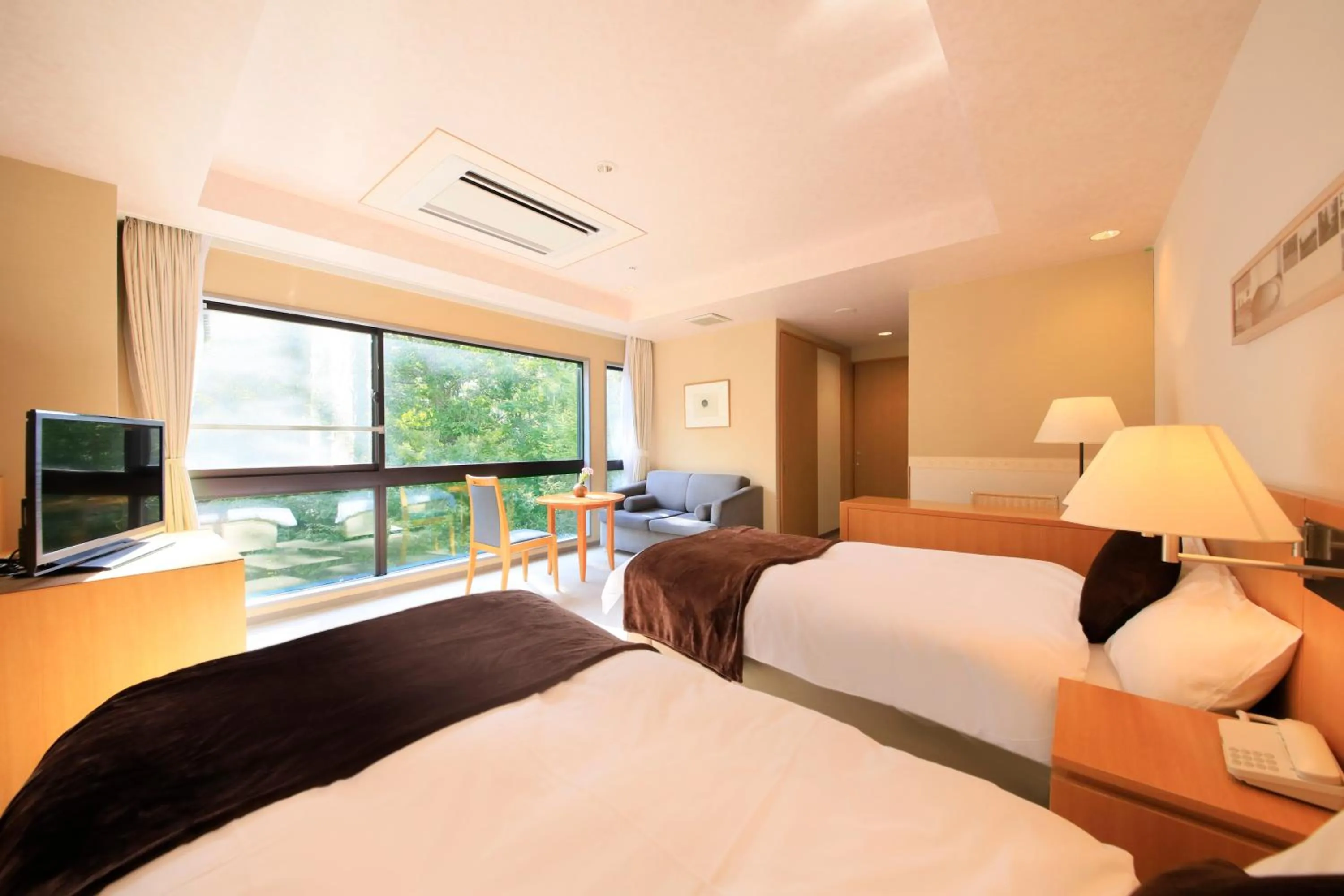 Photo of the whole room, Bed in Hotel Shikisai
