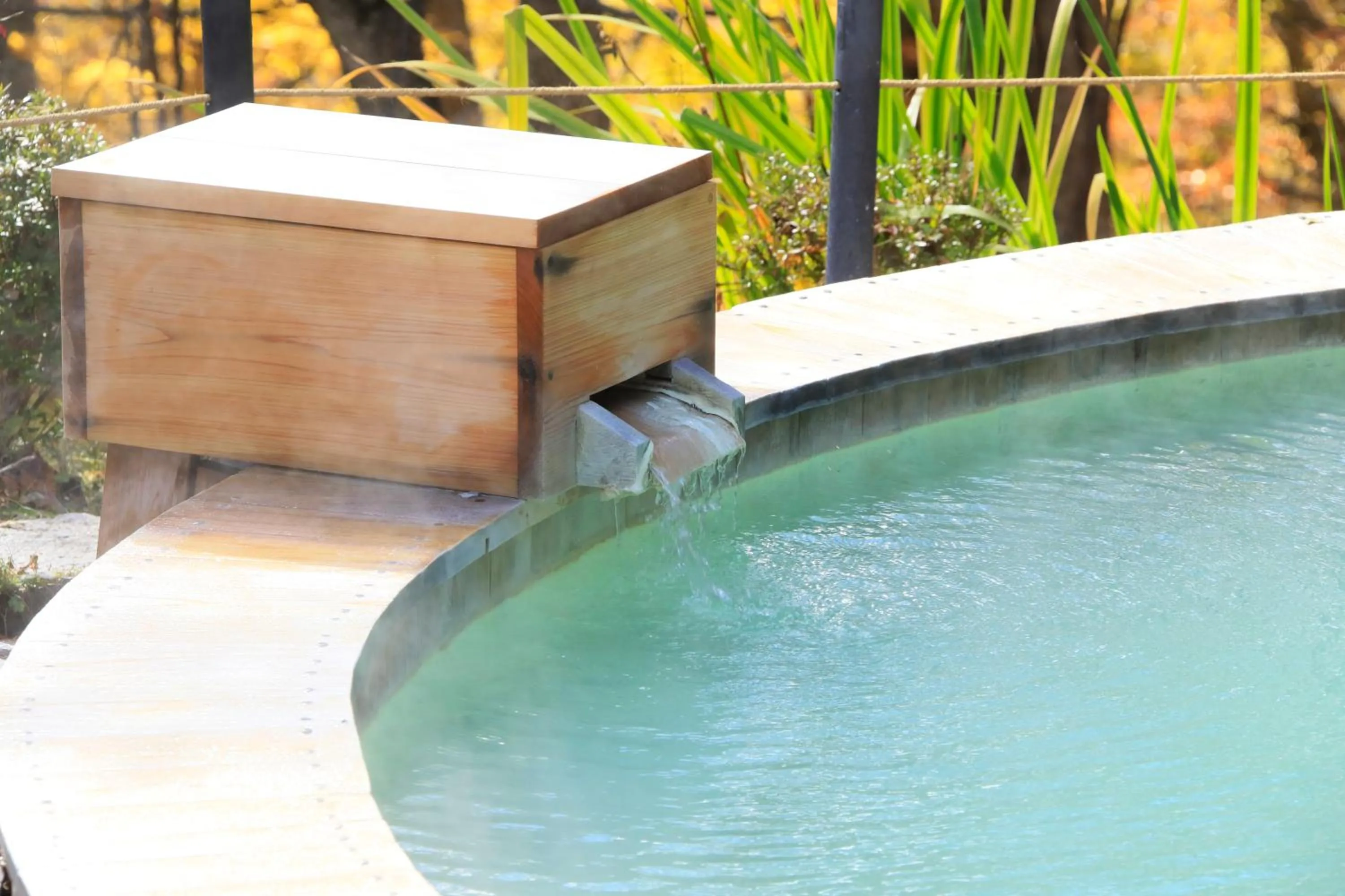 Hot Spring Bath in Hotel Shikisai
