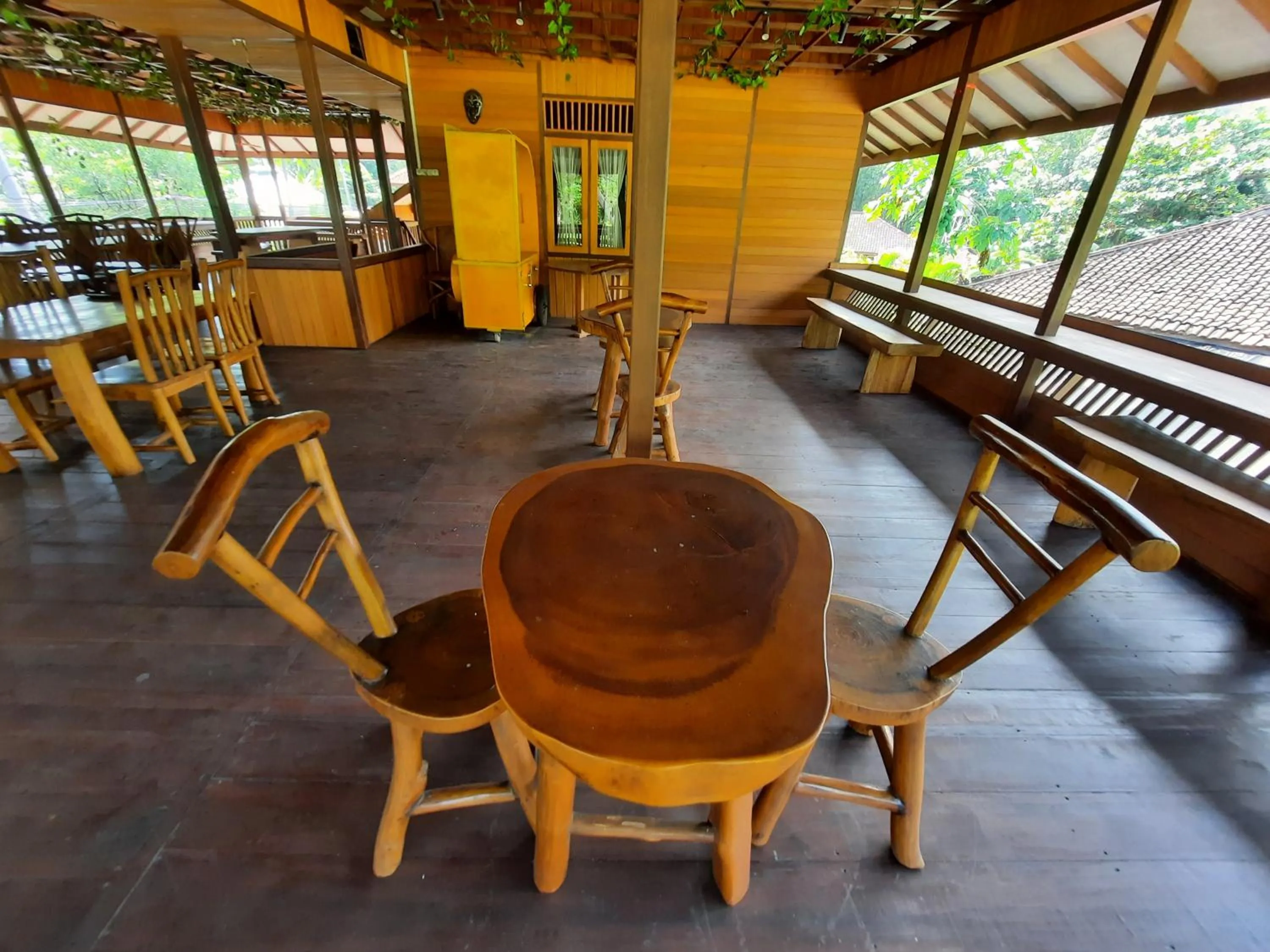 Living room in HOTEL BESAR BULAN BARU - Senggigi