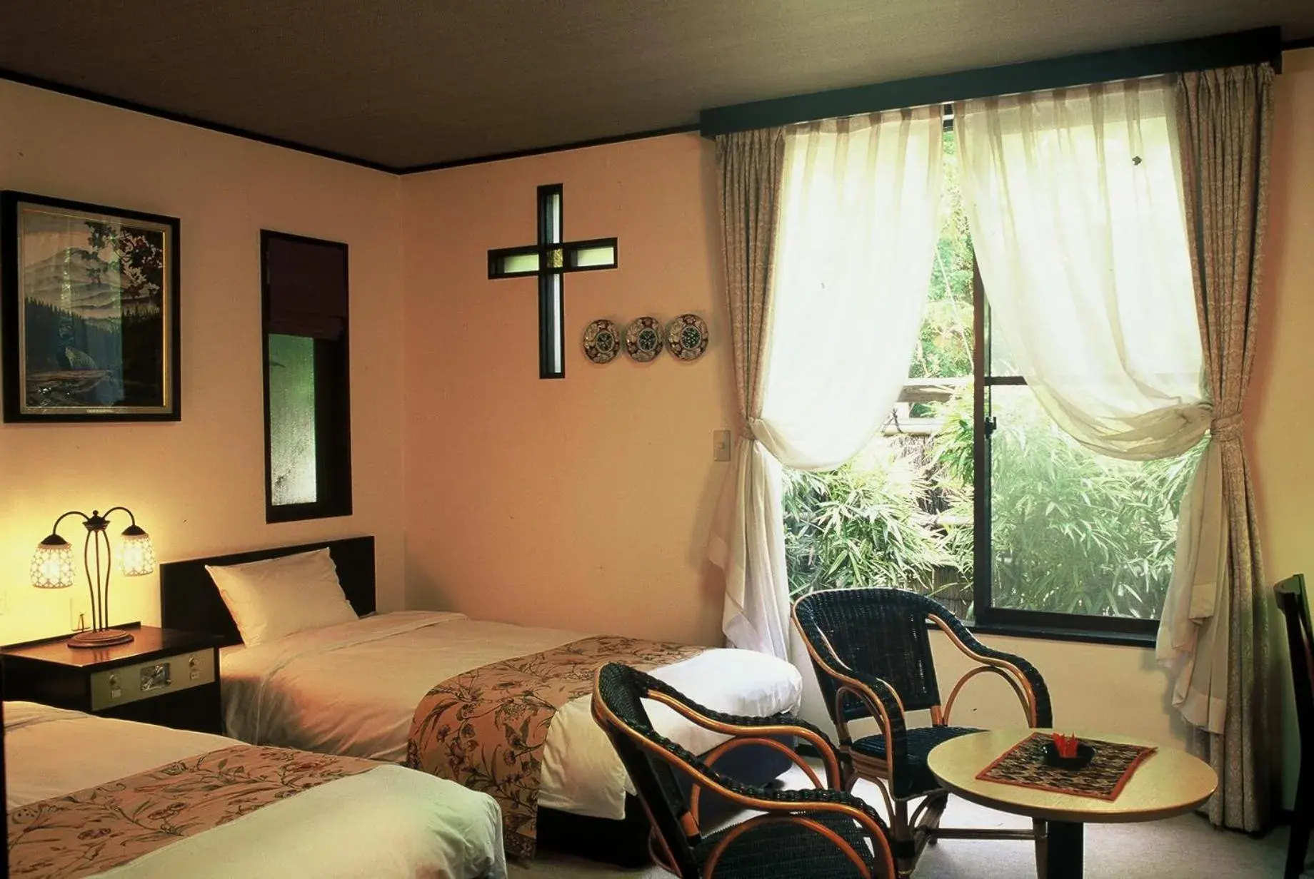 Bedroom, Bed in Hanafubuki Bedroom, Bed in Hanafubuki